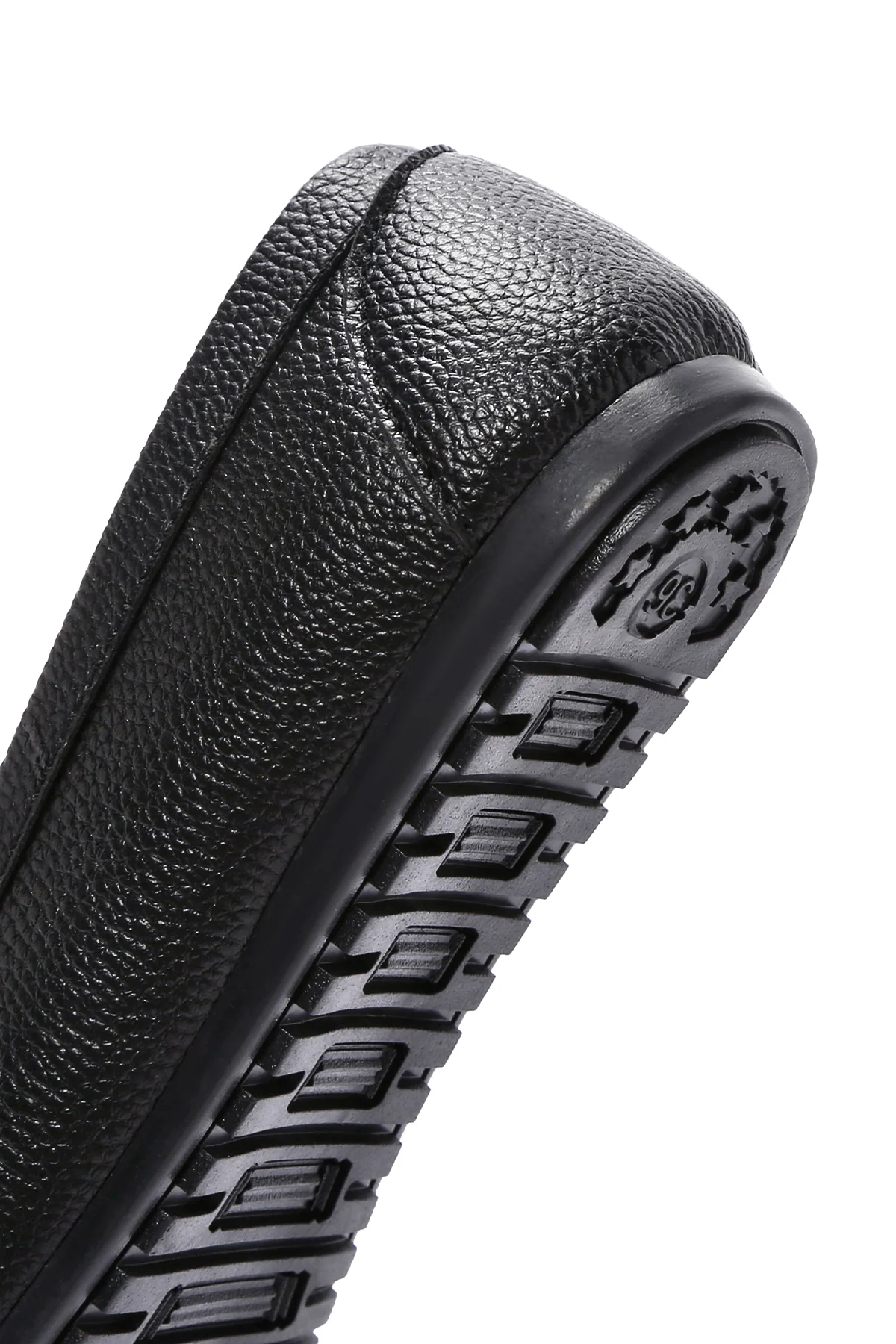 Kadın Siyah Toka Detaylı Loafer - Image 9