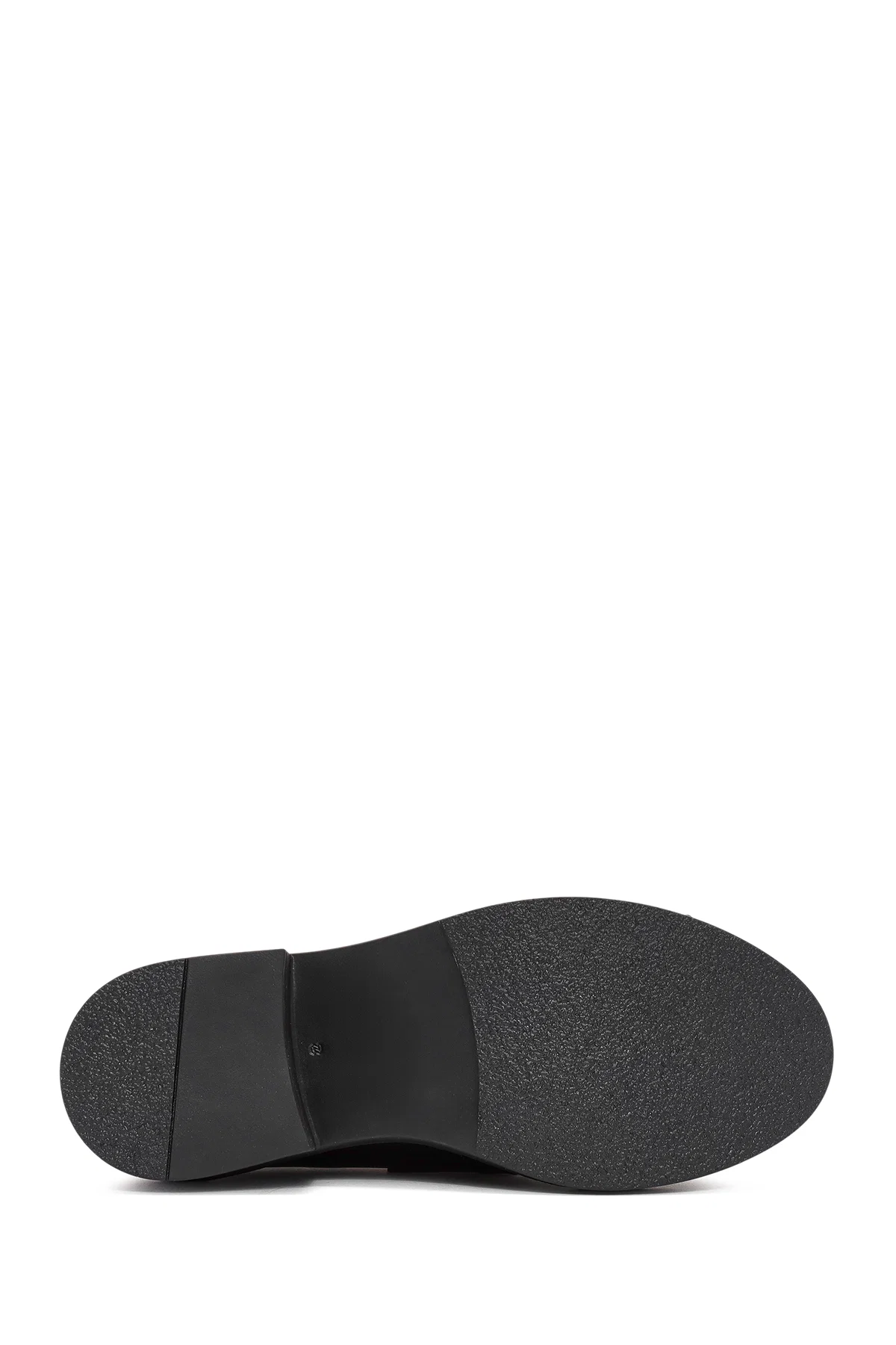 Kadın Siyah Toka Detaylı Maskülen Loafer - Image 4
