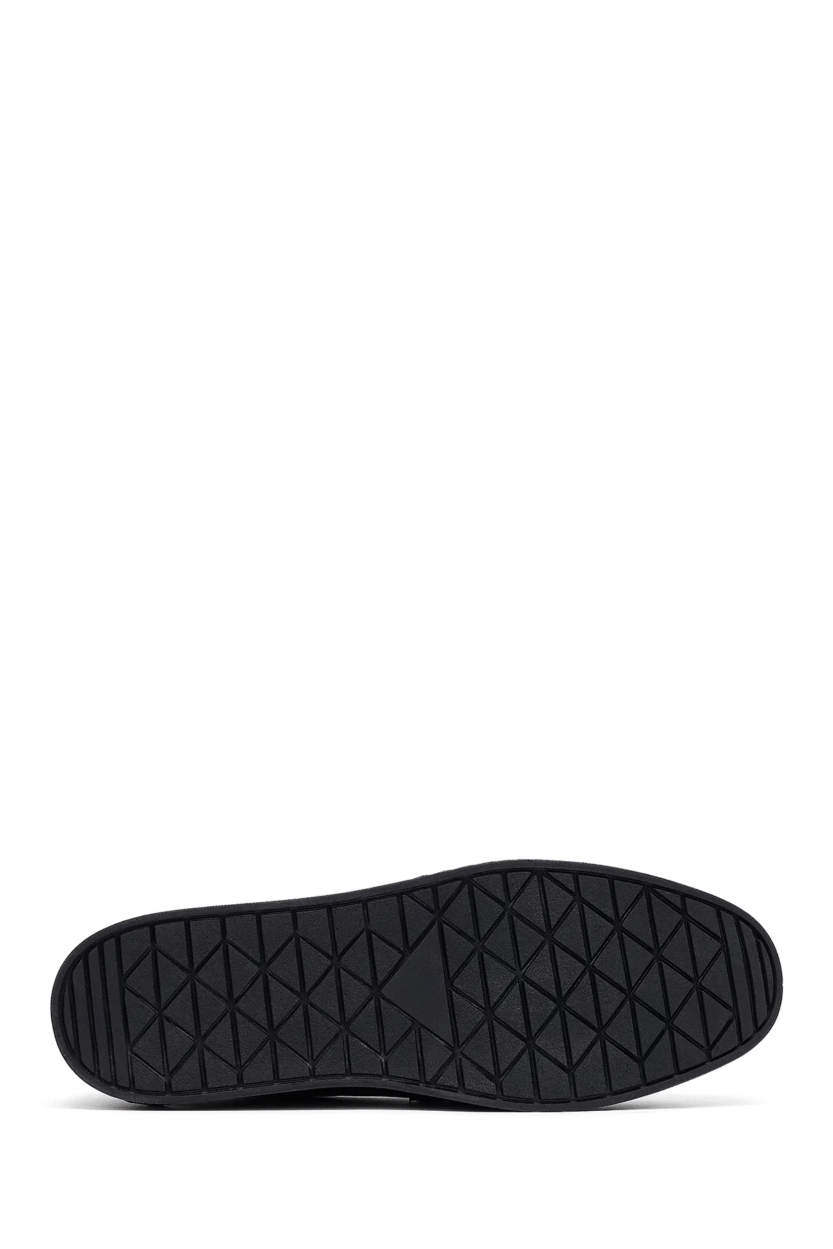 Kadın Siyah Tokalı Deri Loafer - Image 4