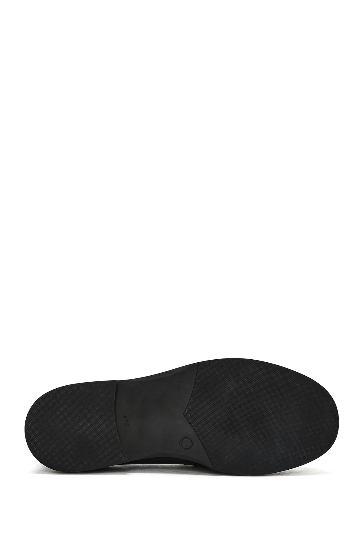 Kadın Siyah Tokalı Deri Loafer - Image 5