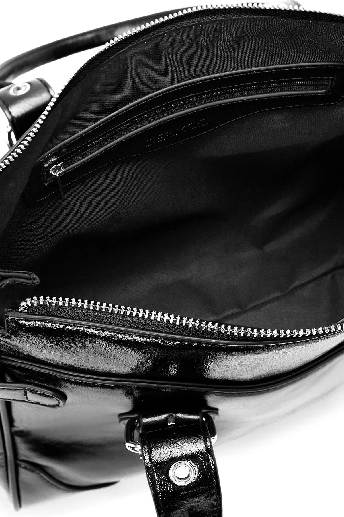 Kadın Siyah Uzun Askılı Casual Kol Çantası - Image 11