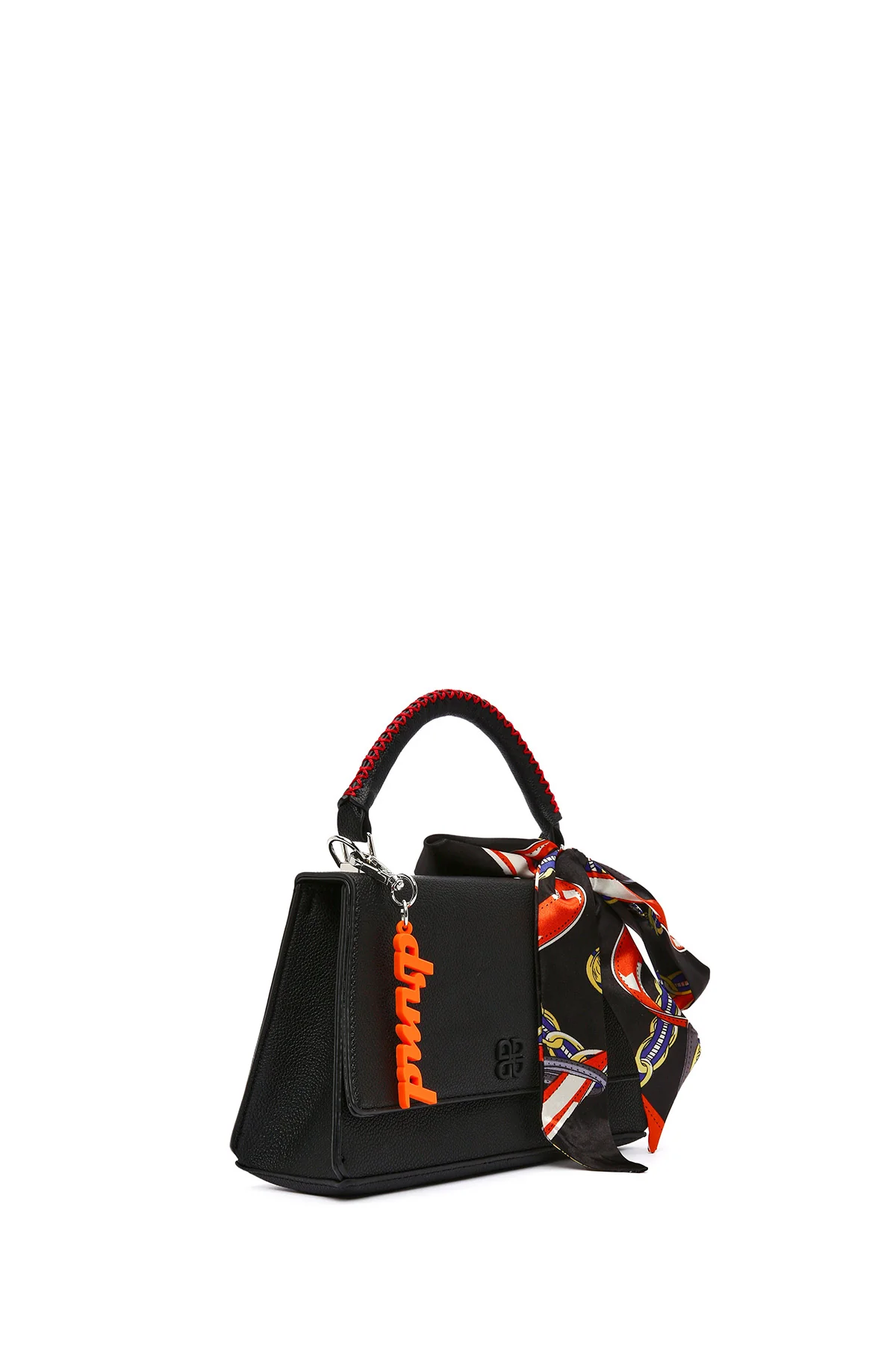 Kadın Siyah Uzun Askılı Klasik Kol Çantası - Image 6