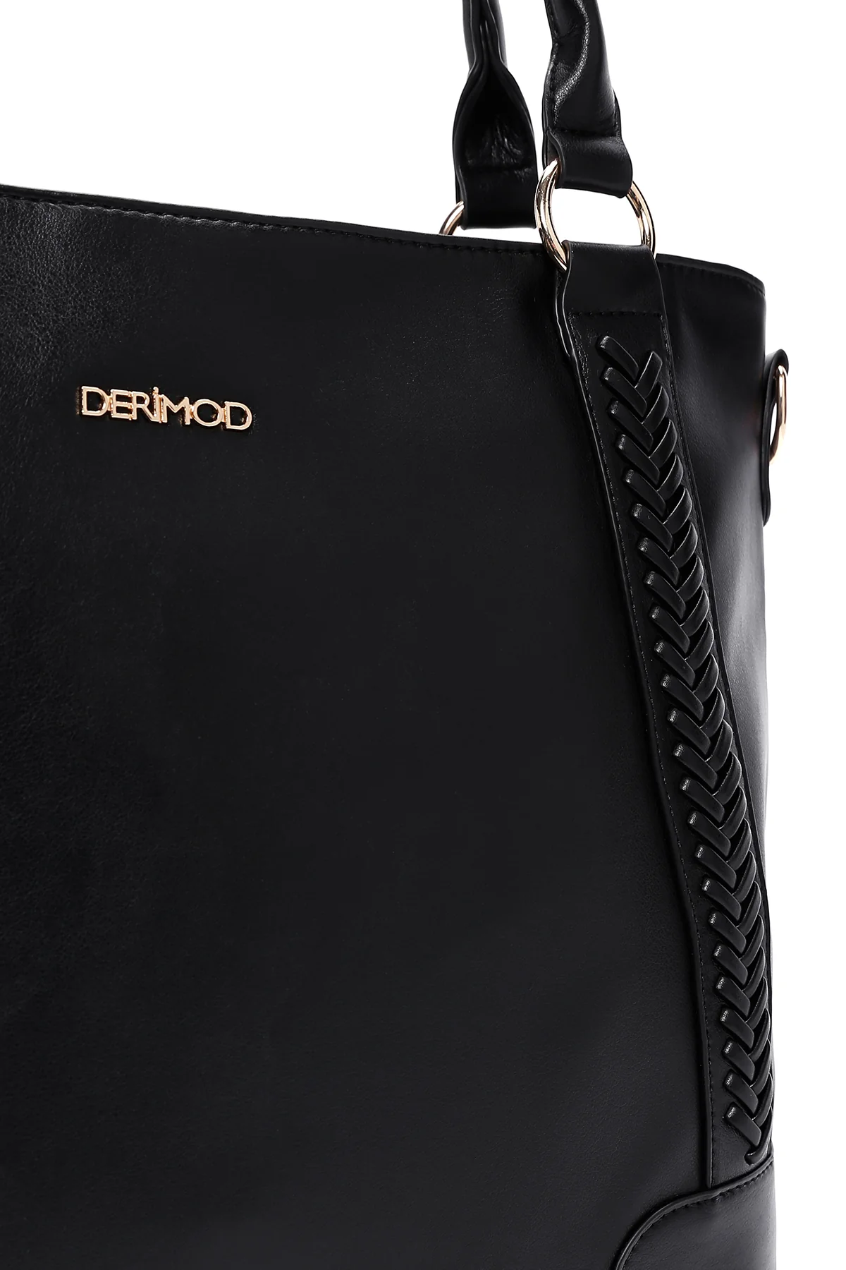 Kadın Siyah Uzun Askılı Kol Çantası - Image 8