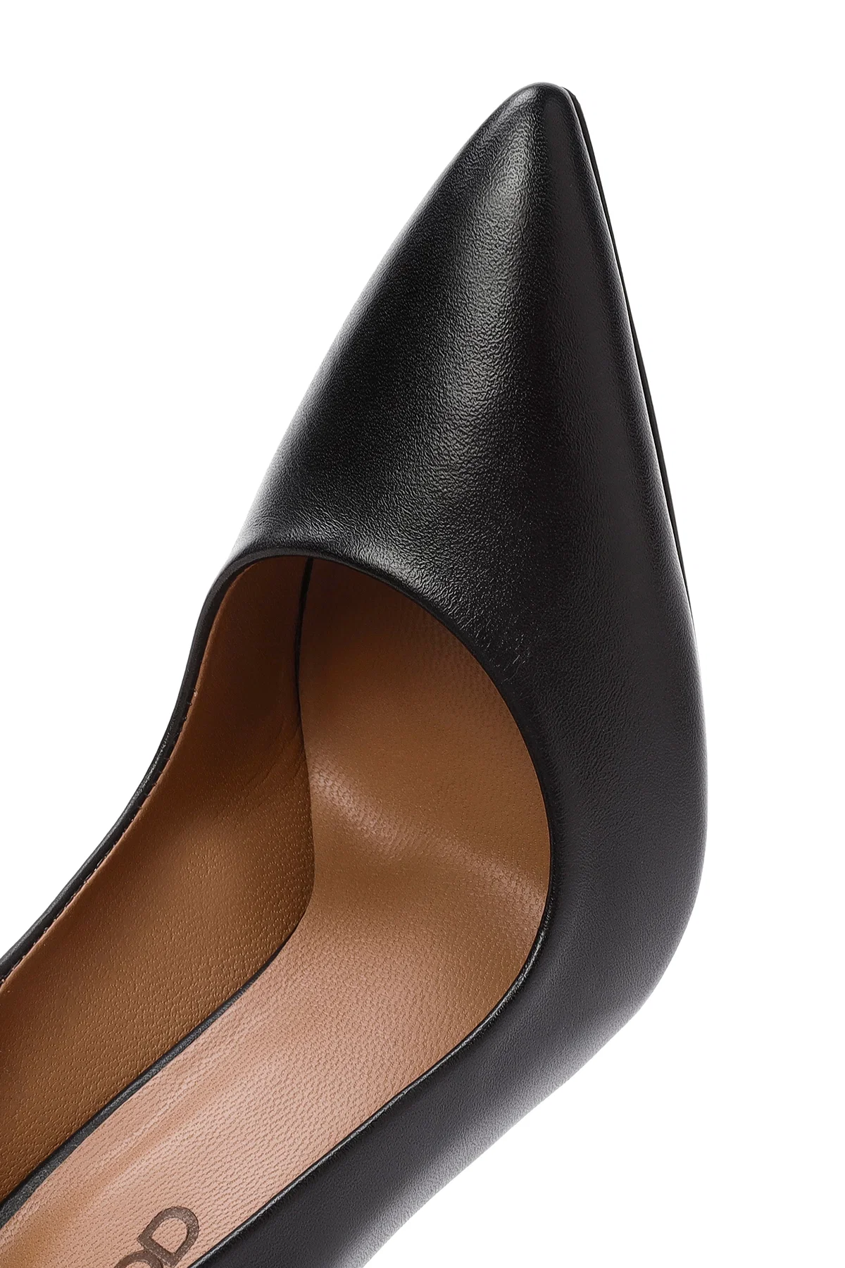 Kadın Siyah Yüksek İnce Topuklu Deri Stiletto - Image 10