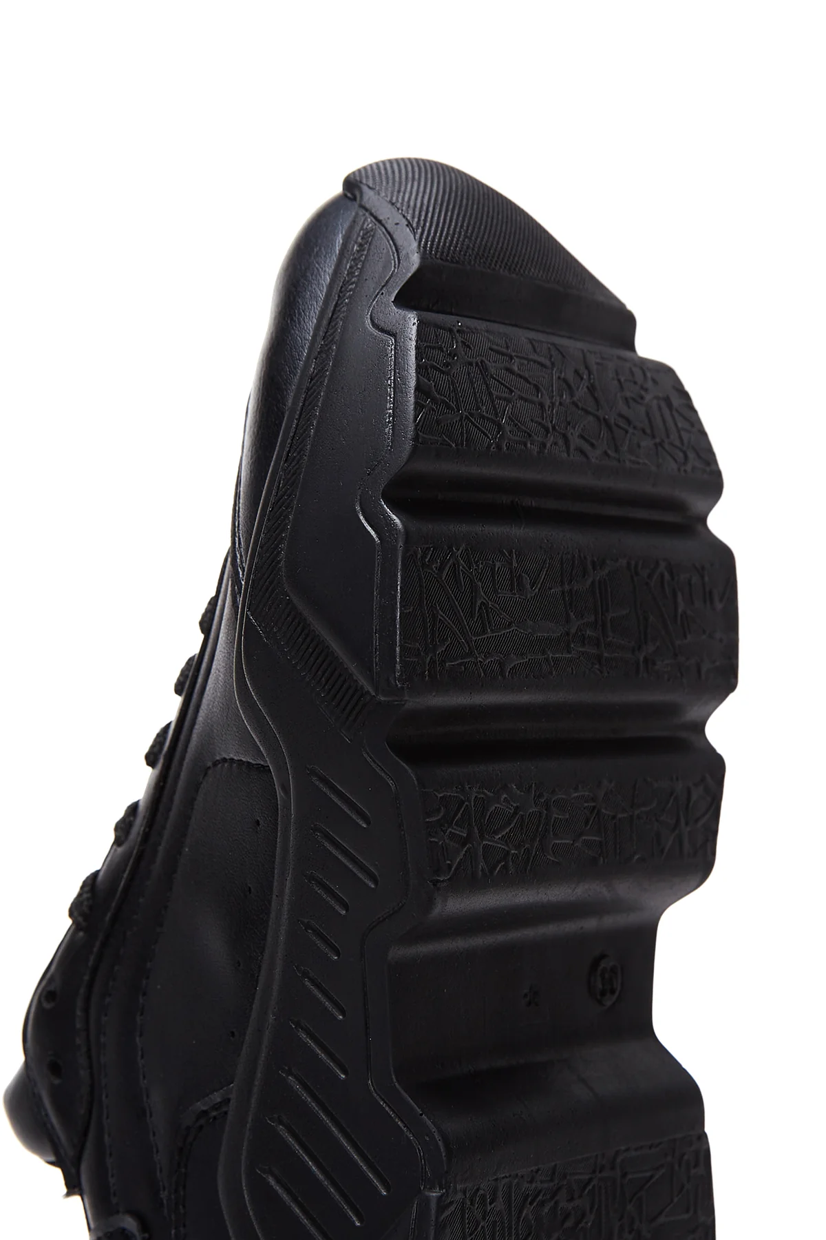 Kadın Siyah Yüksek Taban Sneaker - Image 7