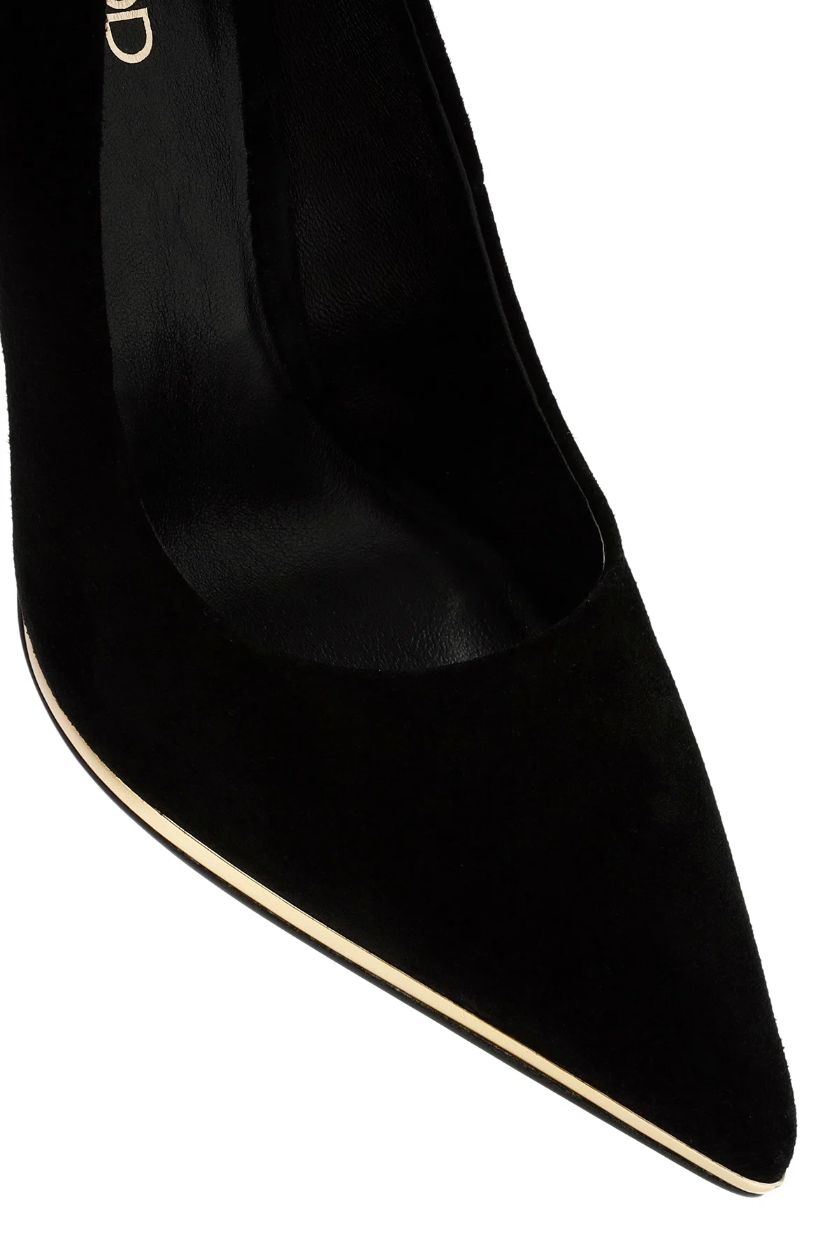 Kadın Siyah Yüksek Topuklu Süet Deri Stiletto - Image 11