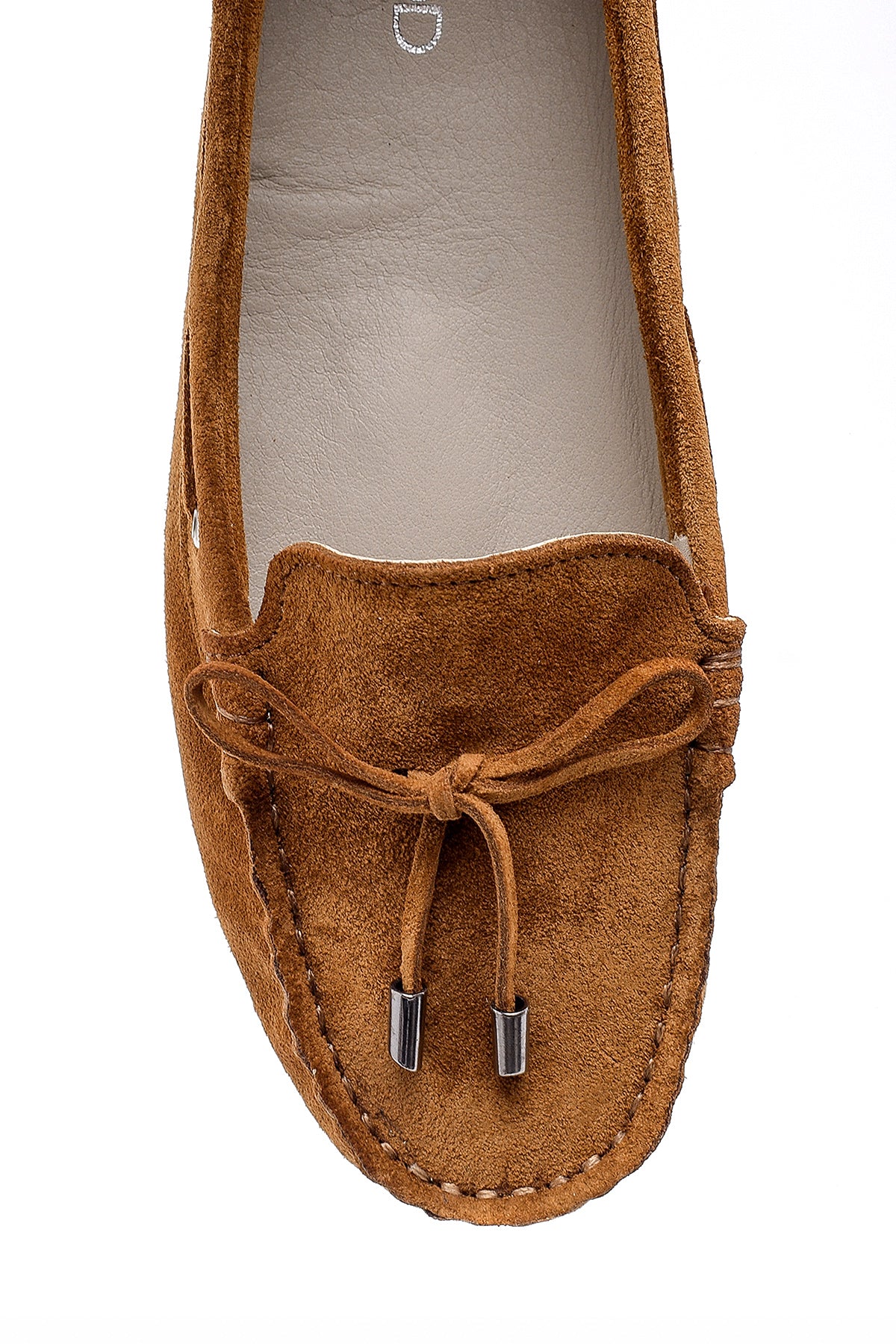 Kadın Süet Deri Loafer - Image 6