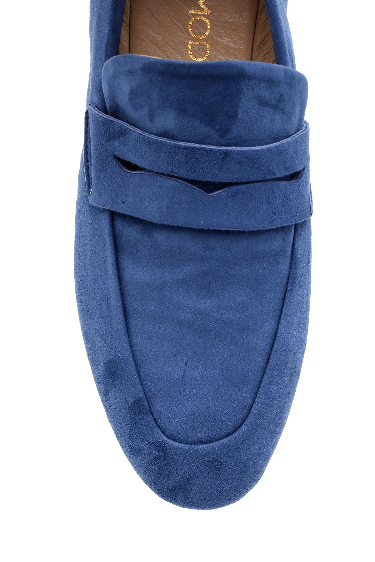 Kadın Süet Deri Loafer - Image 6