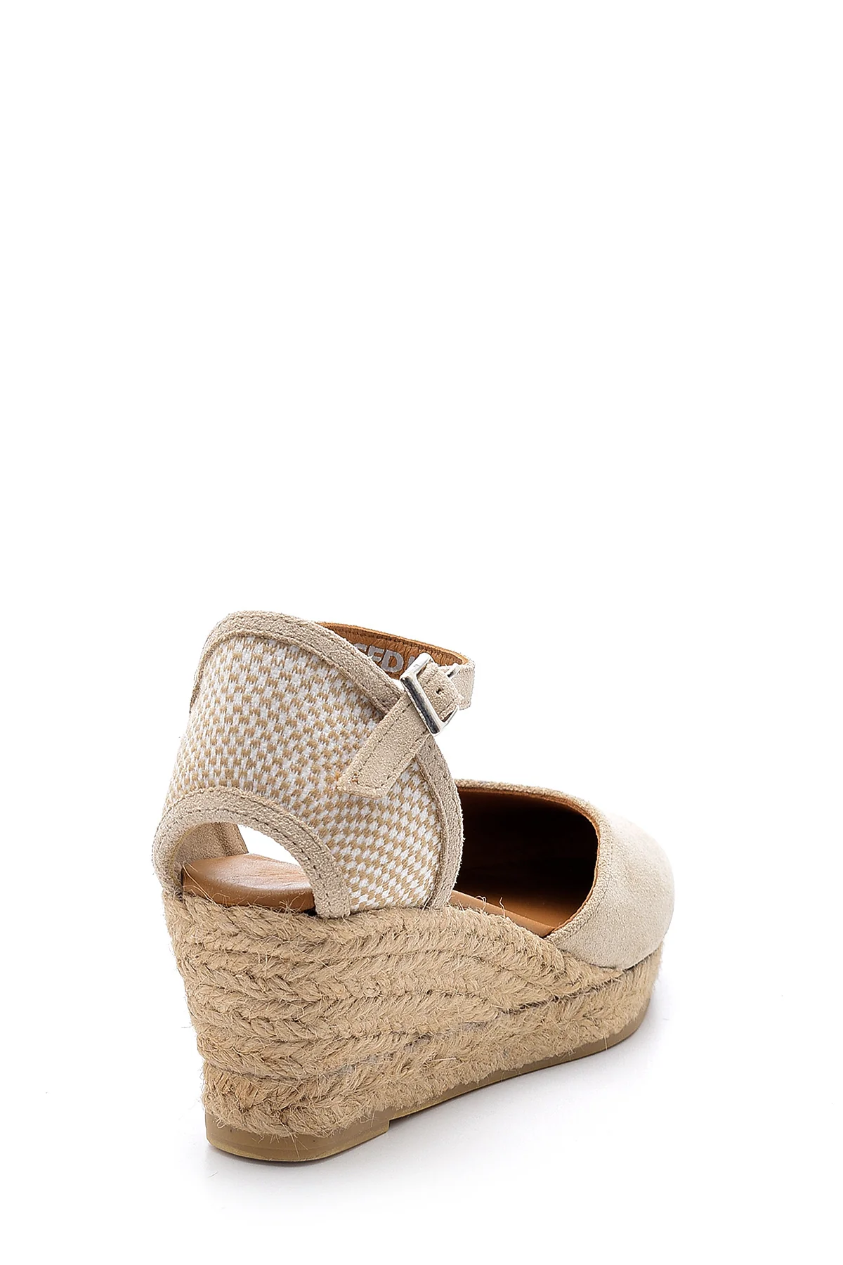 Kadın Süet Dolgu Topuklu Espadril - Image 4