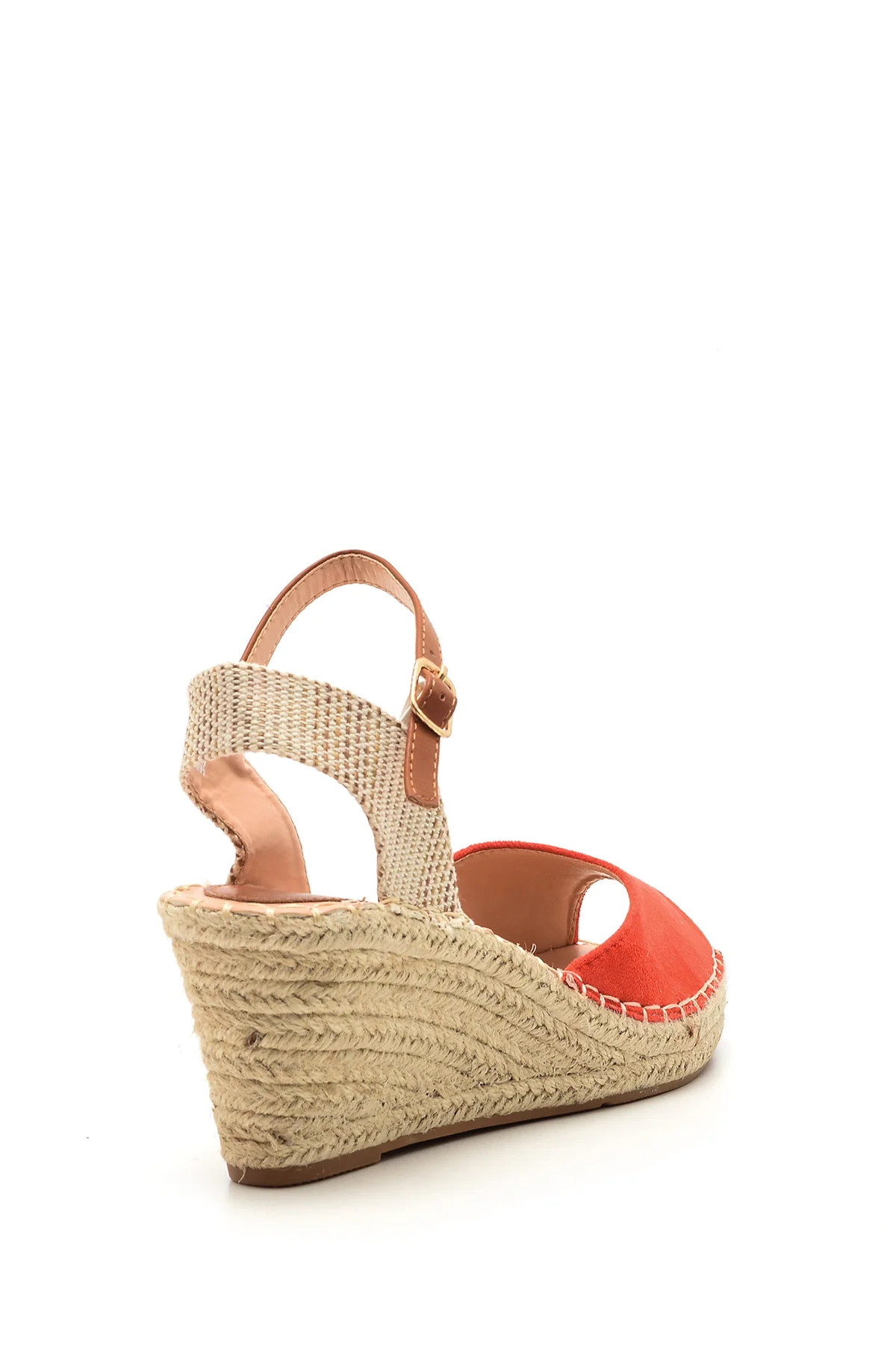 Kadın Süet Dolgu Topuklu Espadril Ayakkabı - Image 5