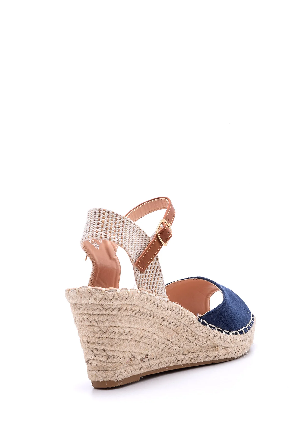 Kadın Süet Dolgu Topuklu Espadril Ayakkabı - Image 5