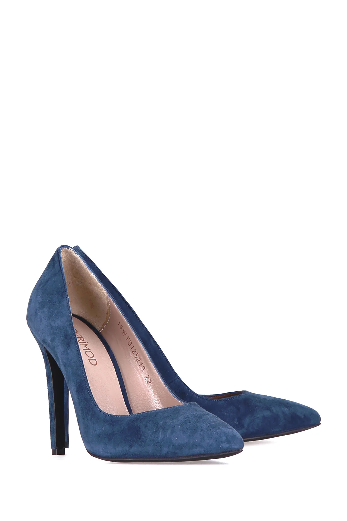 Kadın Süet Stiletto - Image 5