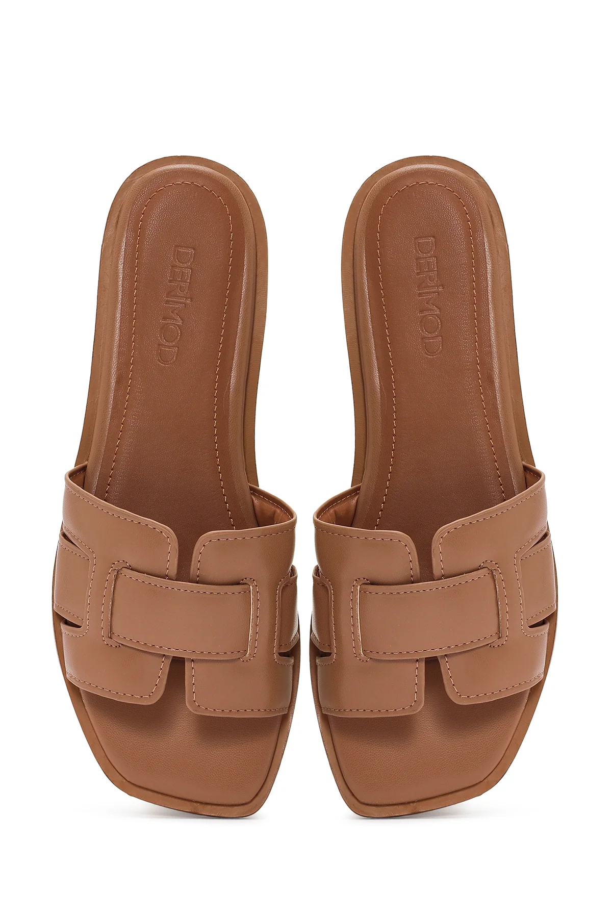Kadın Taba Casual Terlik - Image 7