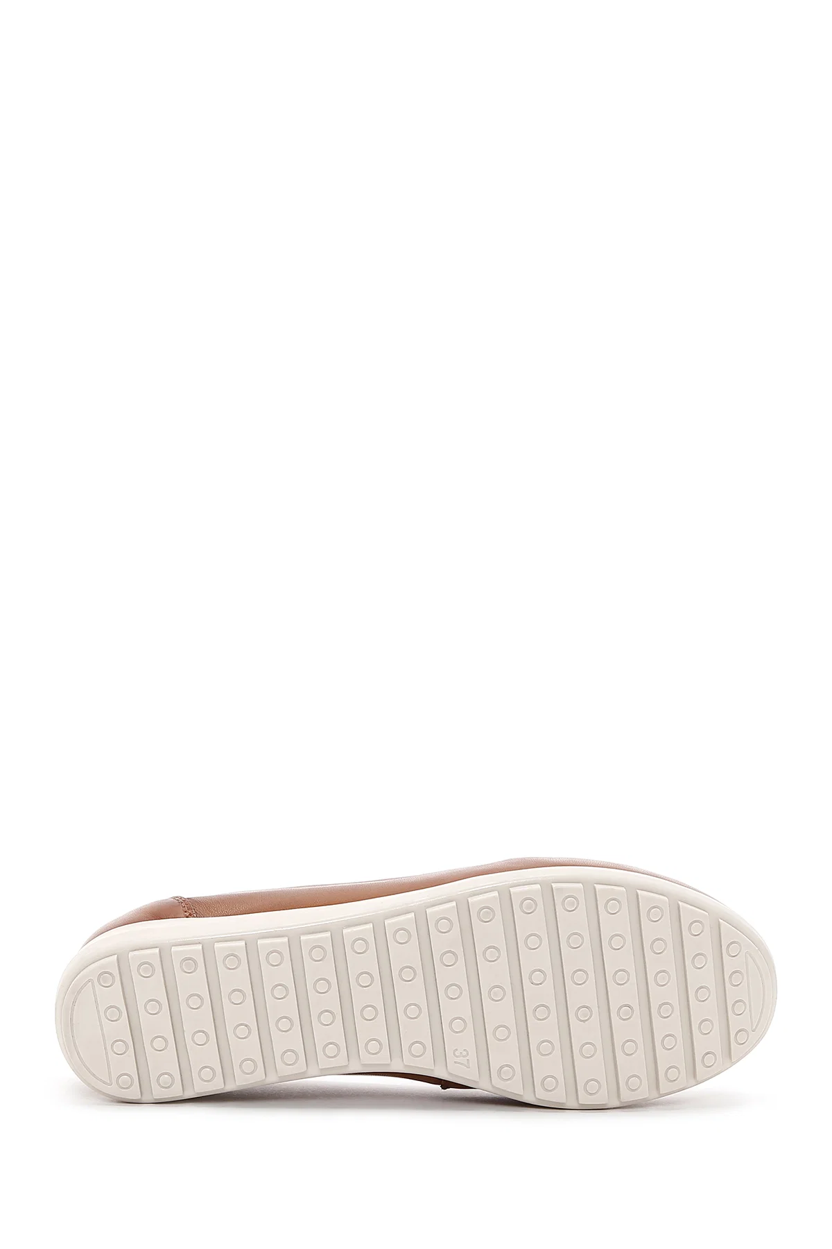 Kadın Taba Deri Comfort Loafer - Image 4