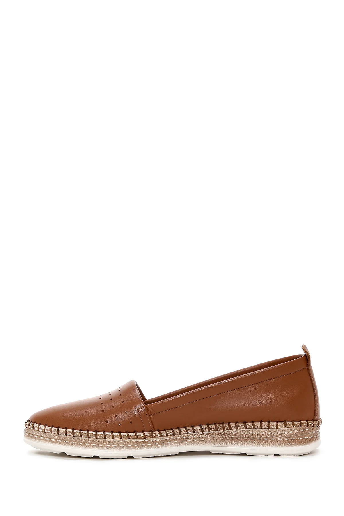 Kadın Taba Deri Comfort Loafer - Image 2