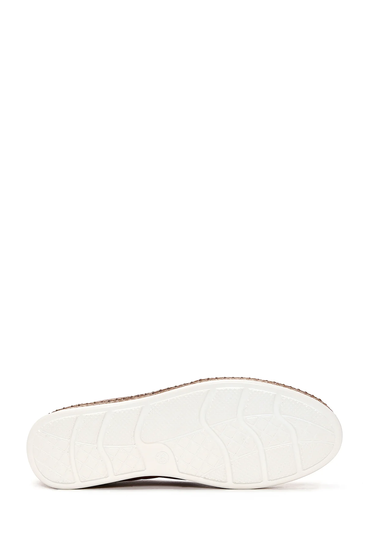 Kadın Taba Deri Comfort Loafer - Image 4
