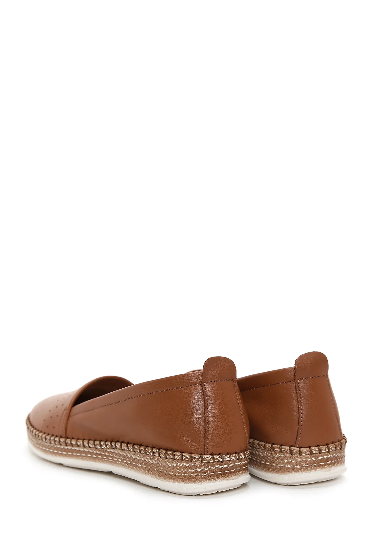 Kadın Taba Deri Comfort Loafer - Image 5
