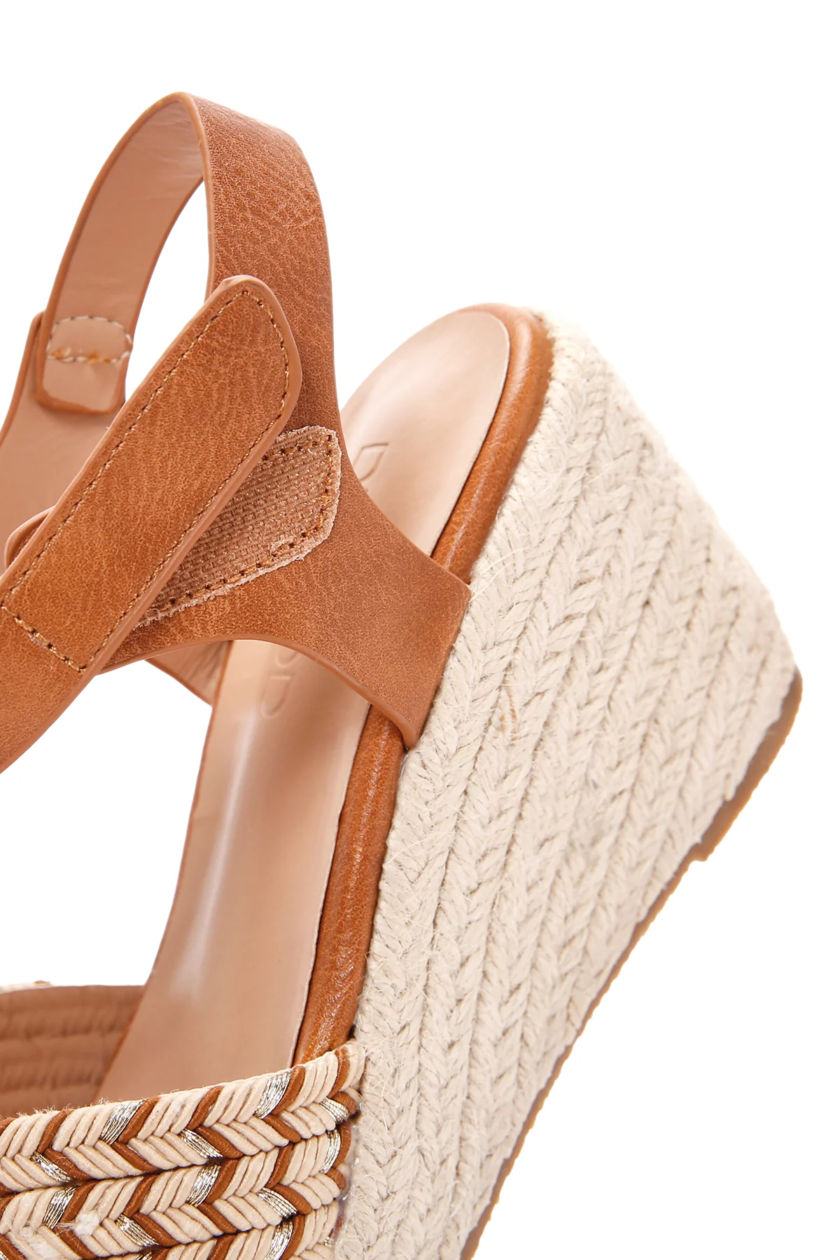 Kadın Taba Dolgu Topuklu Espadril - Image 11
