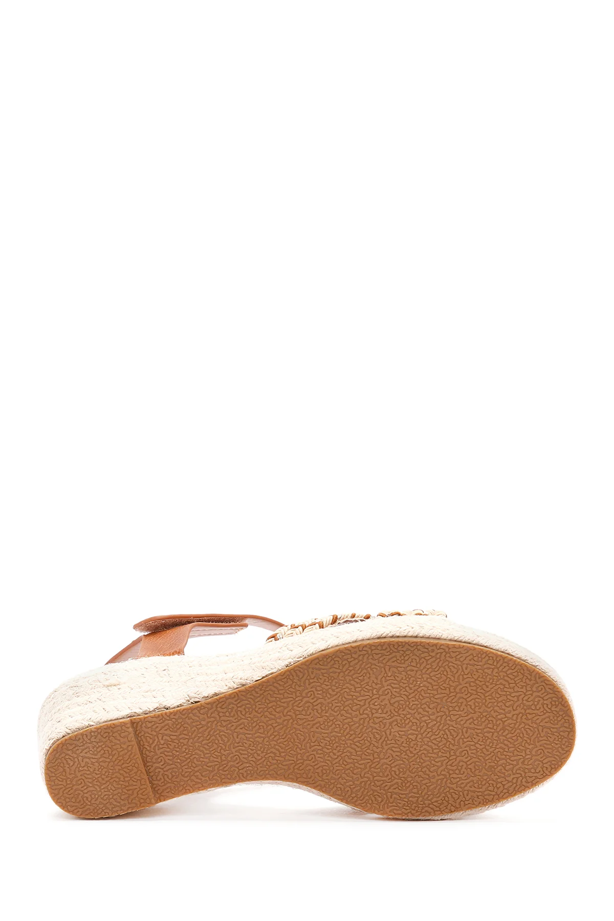 Kadın Taba Dolgu Topuklu Espadril - Image 5
