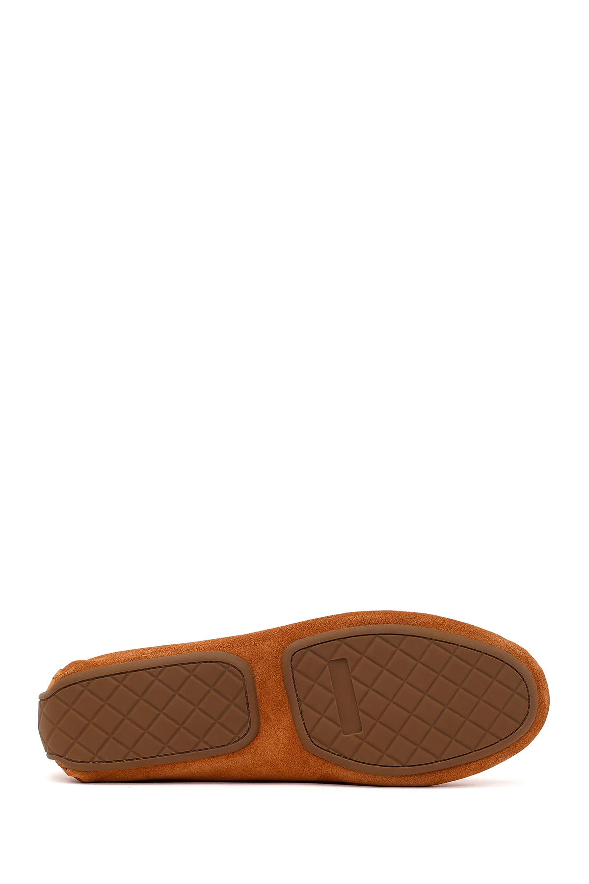 Kadın Taba Püsküllü Süet Deri Loafer - Image 5