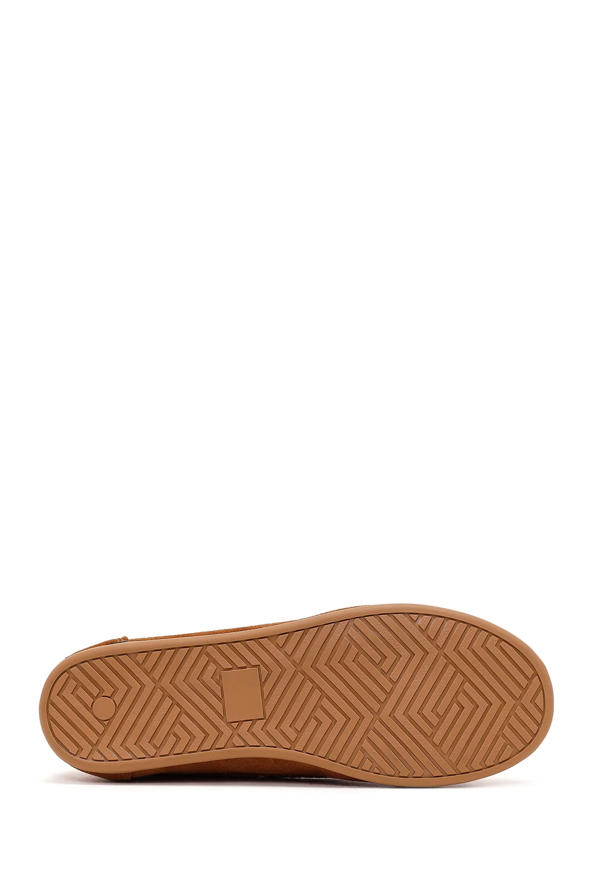 Kadın Taba Püsküllü Süet Deri Loafer - Image 5