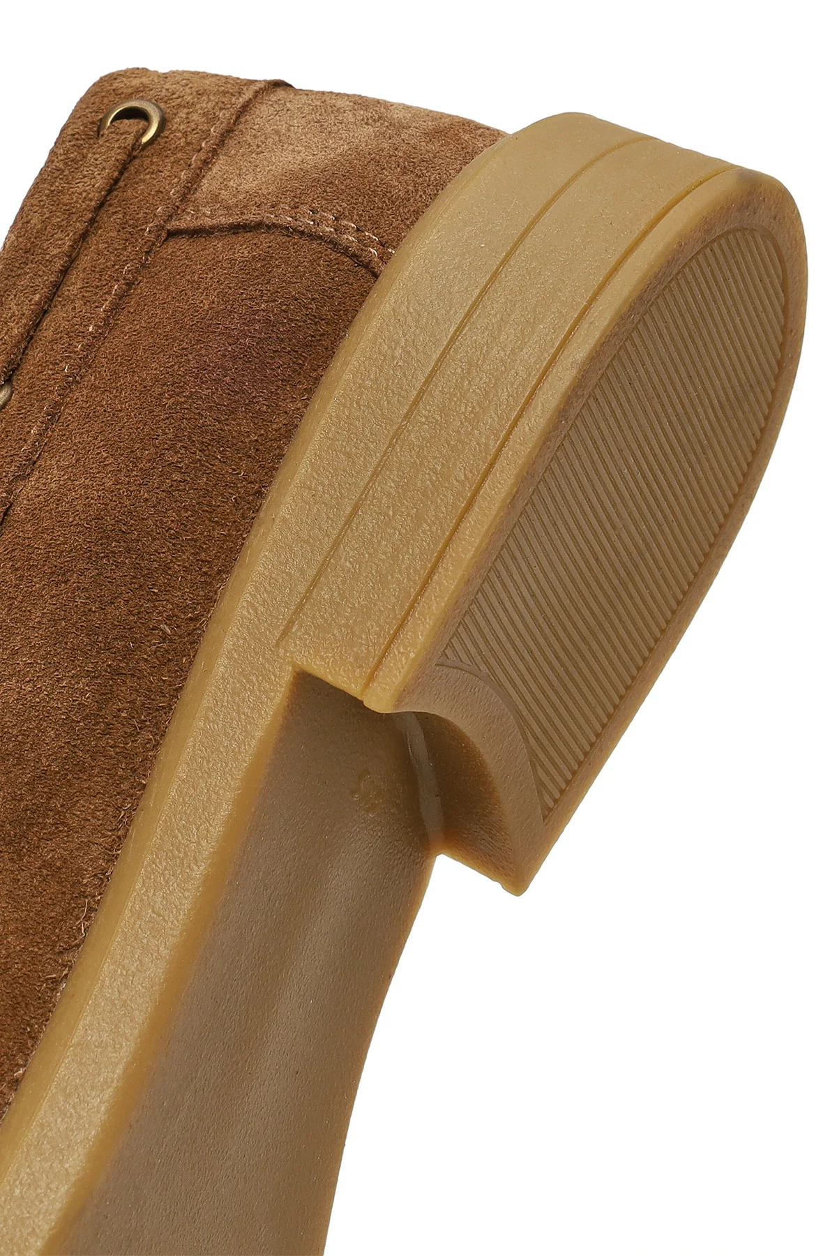 Kadın Taba Püsküllü Süet Deri Loafer - Image 11