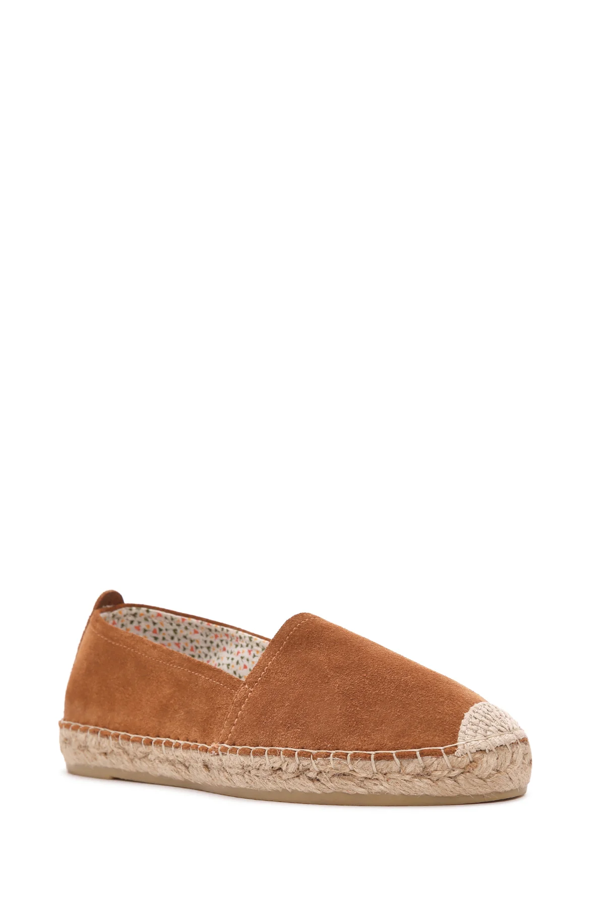 Kadın Taba Süet Deri Espadril - Image 6