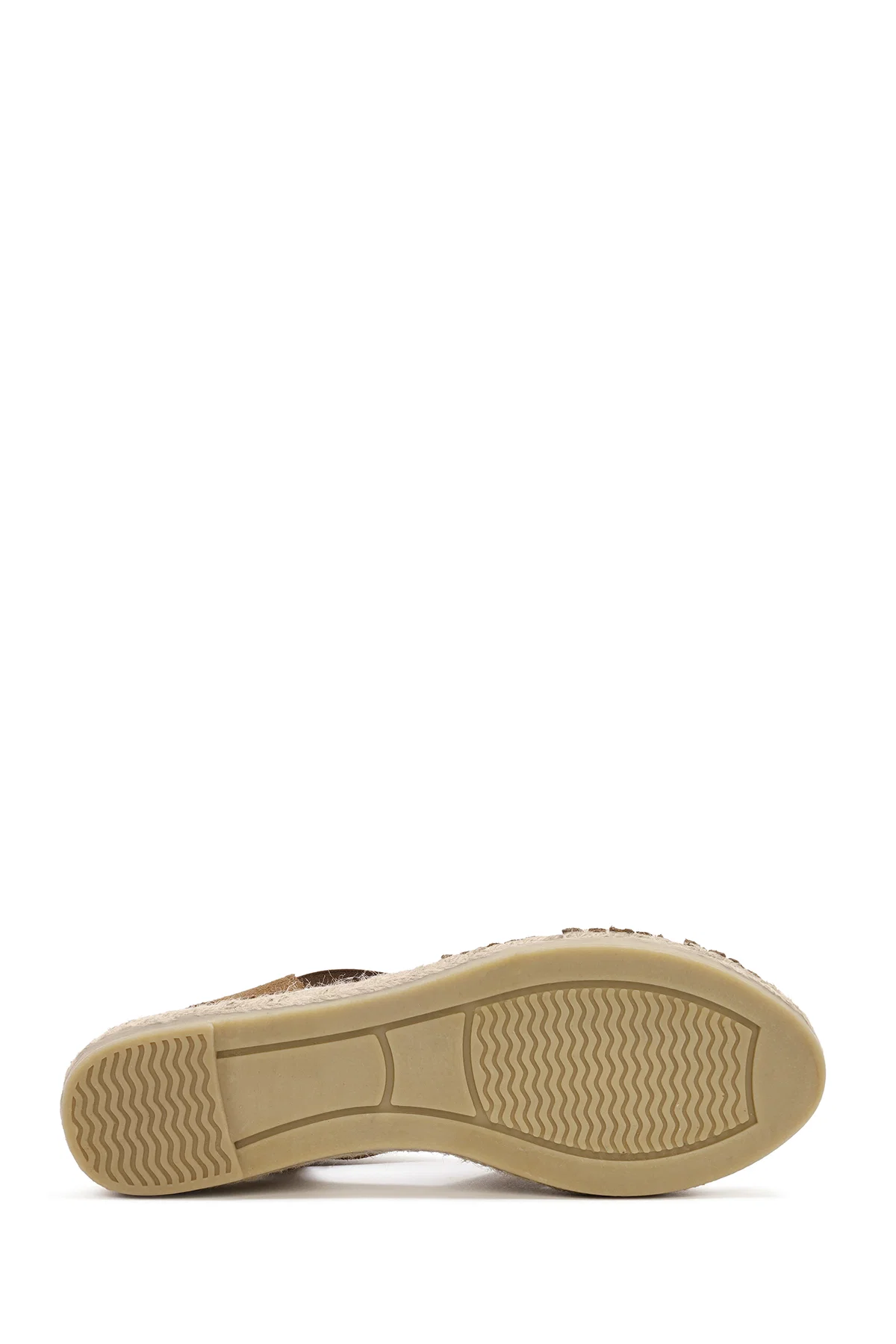 Kadın Taba Süet Deri Espadril - Image 4
