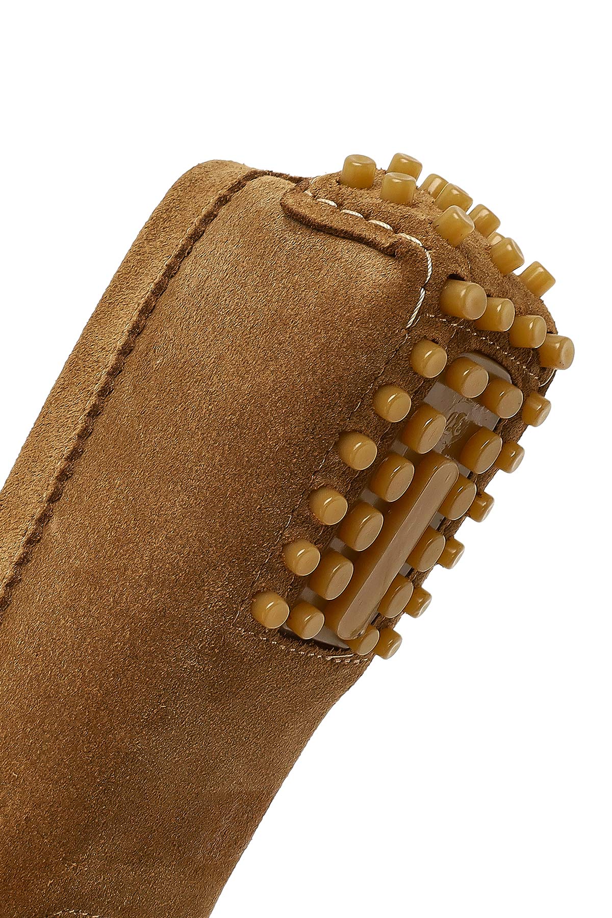 Kadın Taba Süet Deri Loafer - Image 8