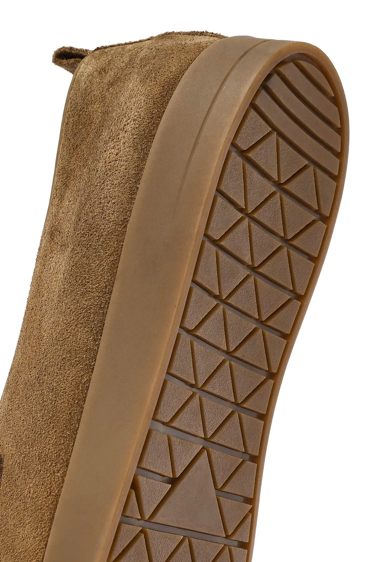 Kadın Taba Süet Deri Loafer - Image 10