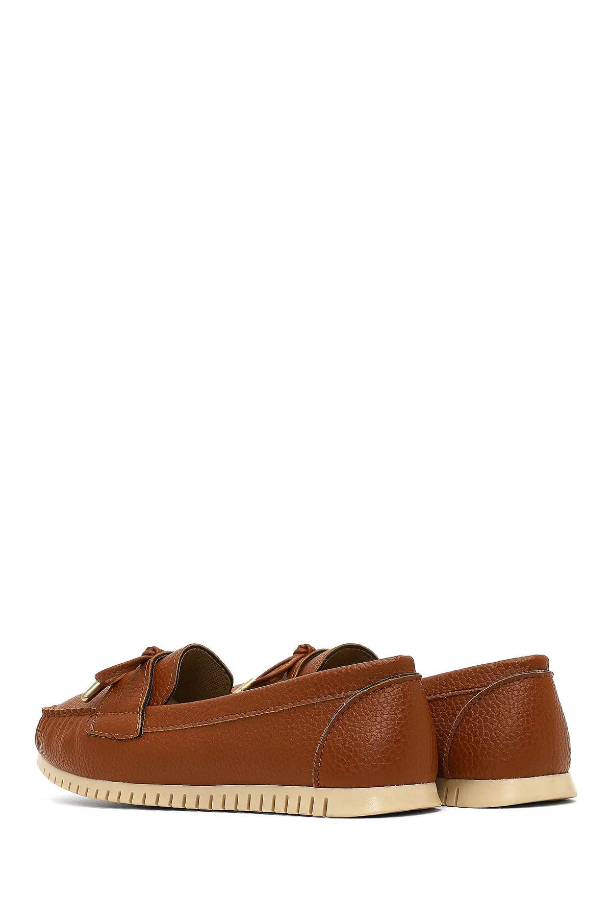 Kadın Taba Tokalı Loafer - Image 5
