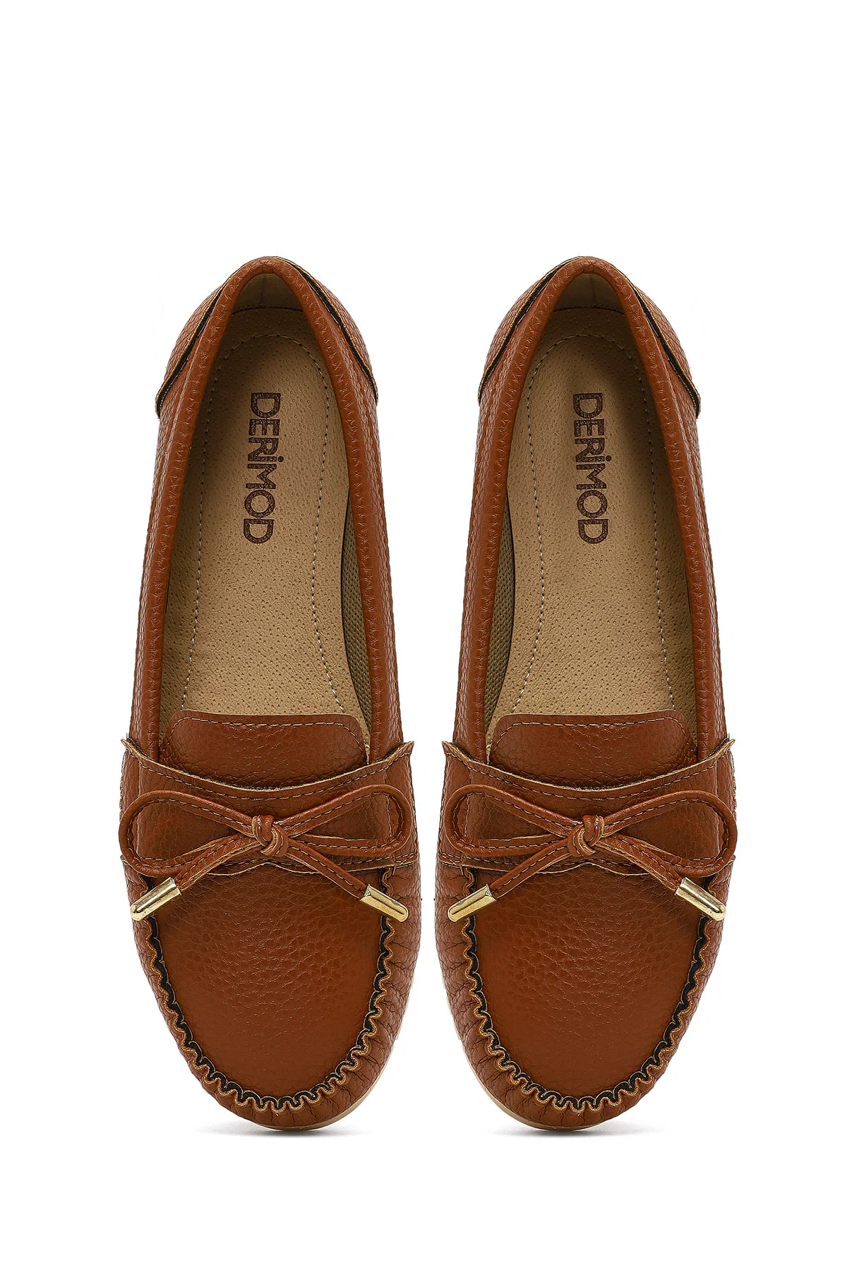 Kadın Taba Tokalı Loafer - Image 7