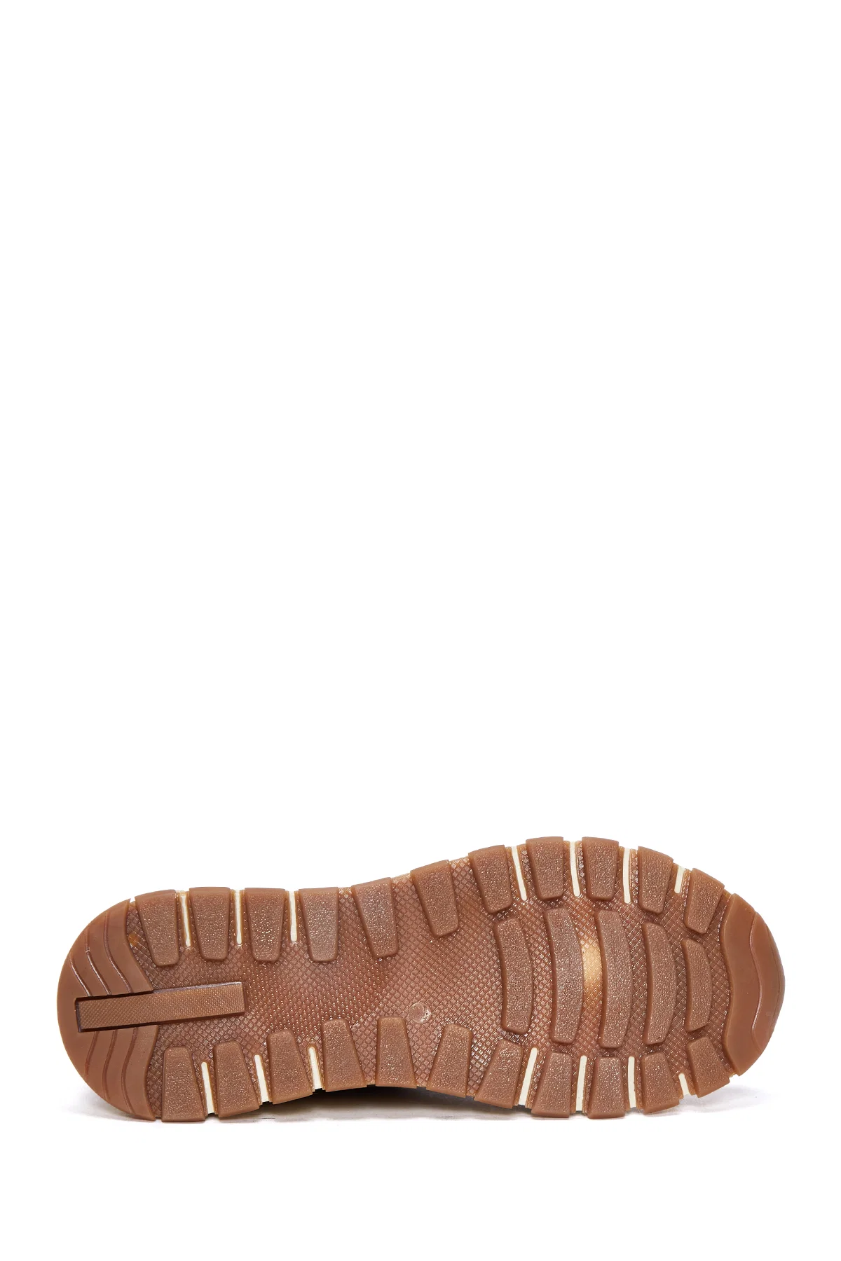 Kadın Vizon Bağcıklı Süet Deri Sneaker - Image 4