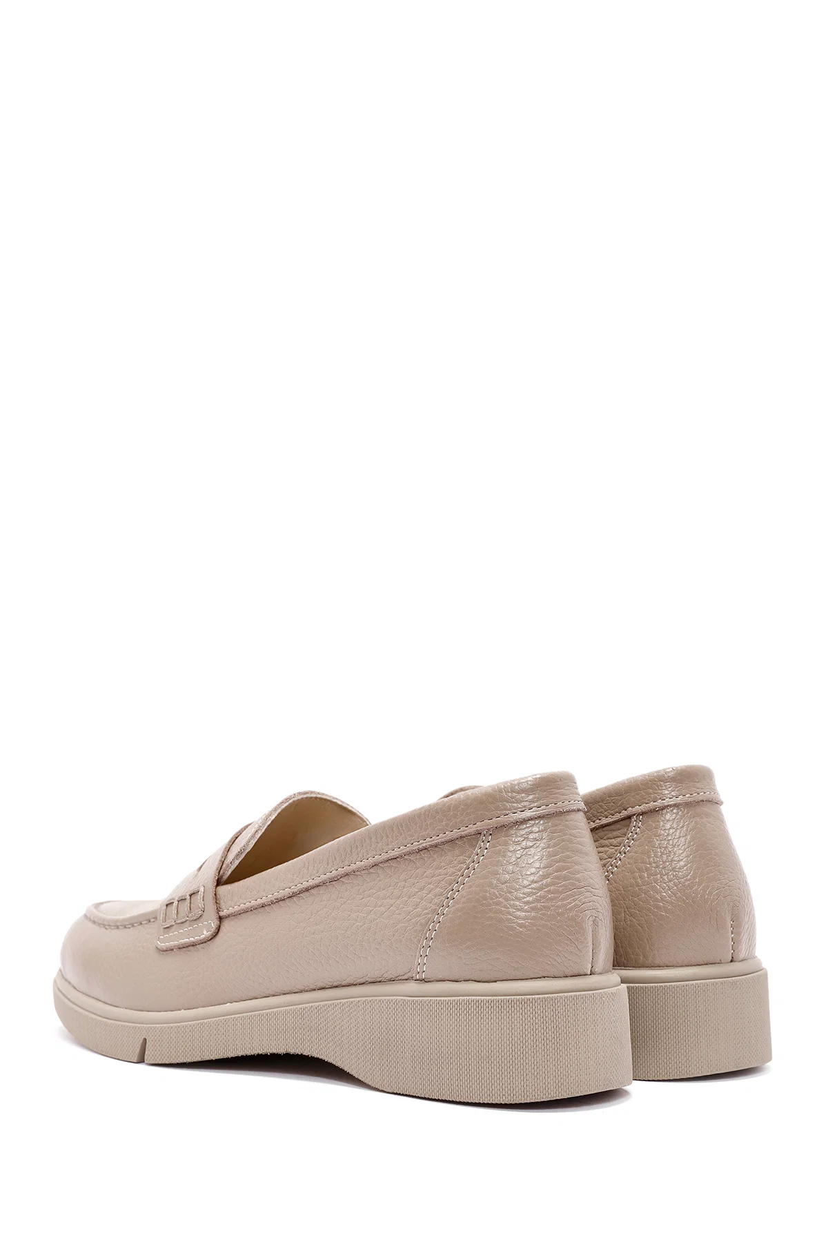 Kadın Vizon Deri Comfort Loafer - Image 5