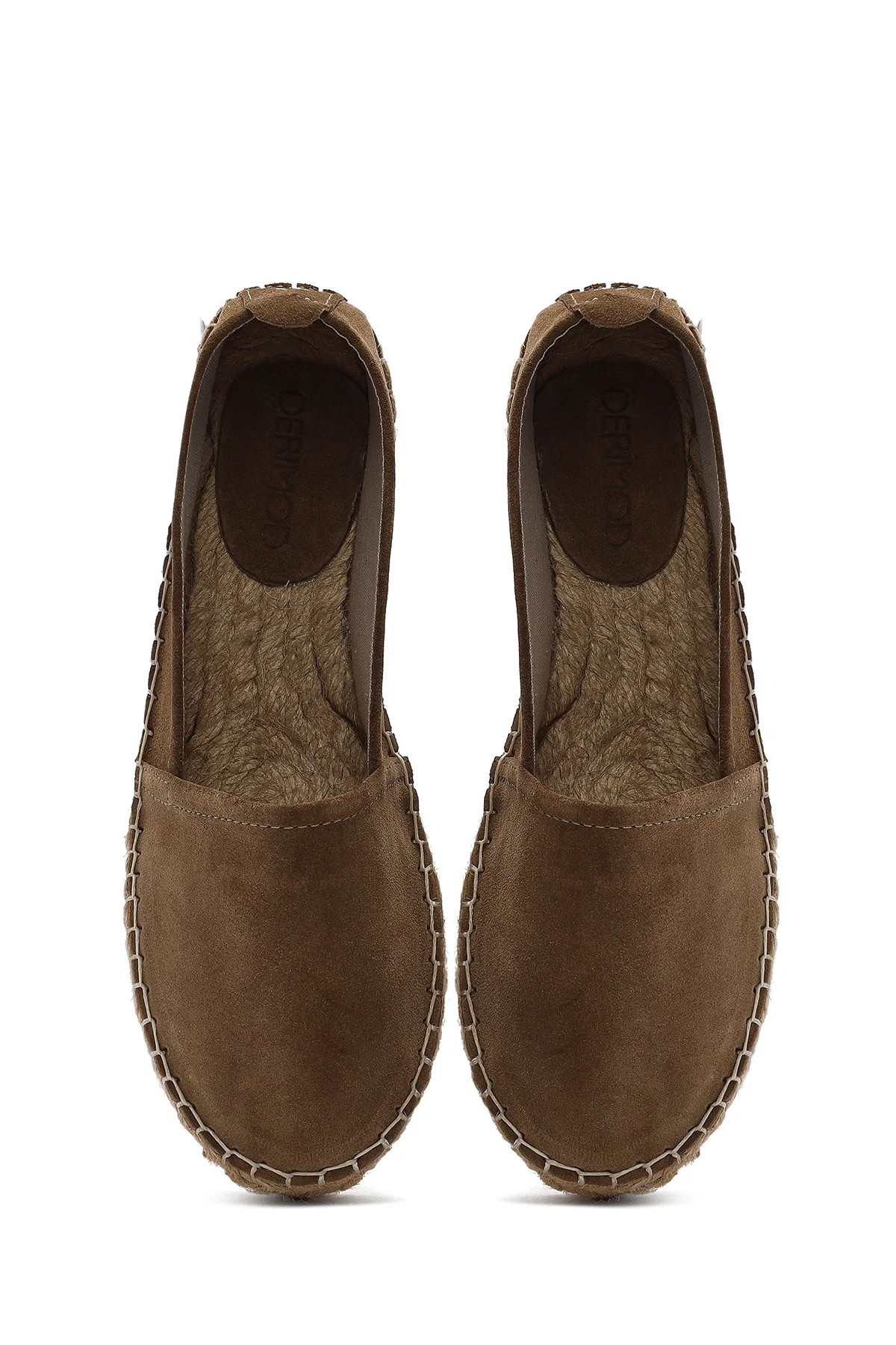 Kadın Vizon Süet Espadril - Image 7