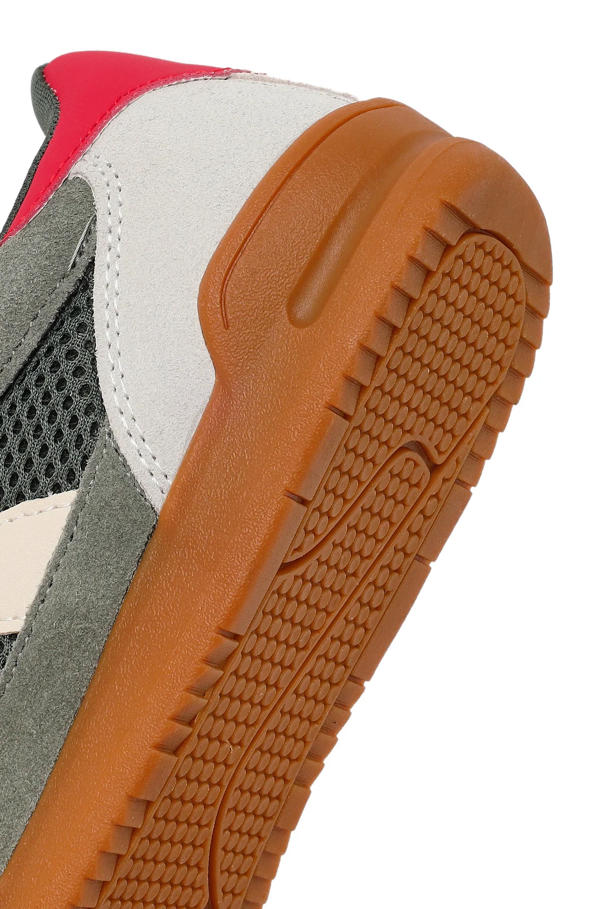 Kadın Yeşil Bağcıklı Deri Sneaker - Image 8