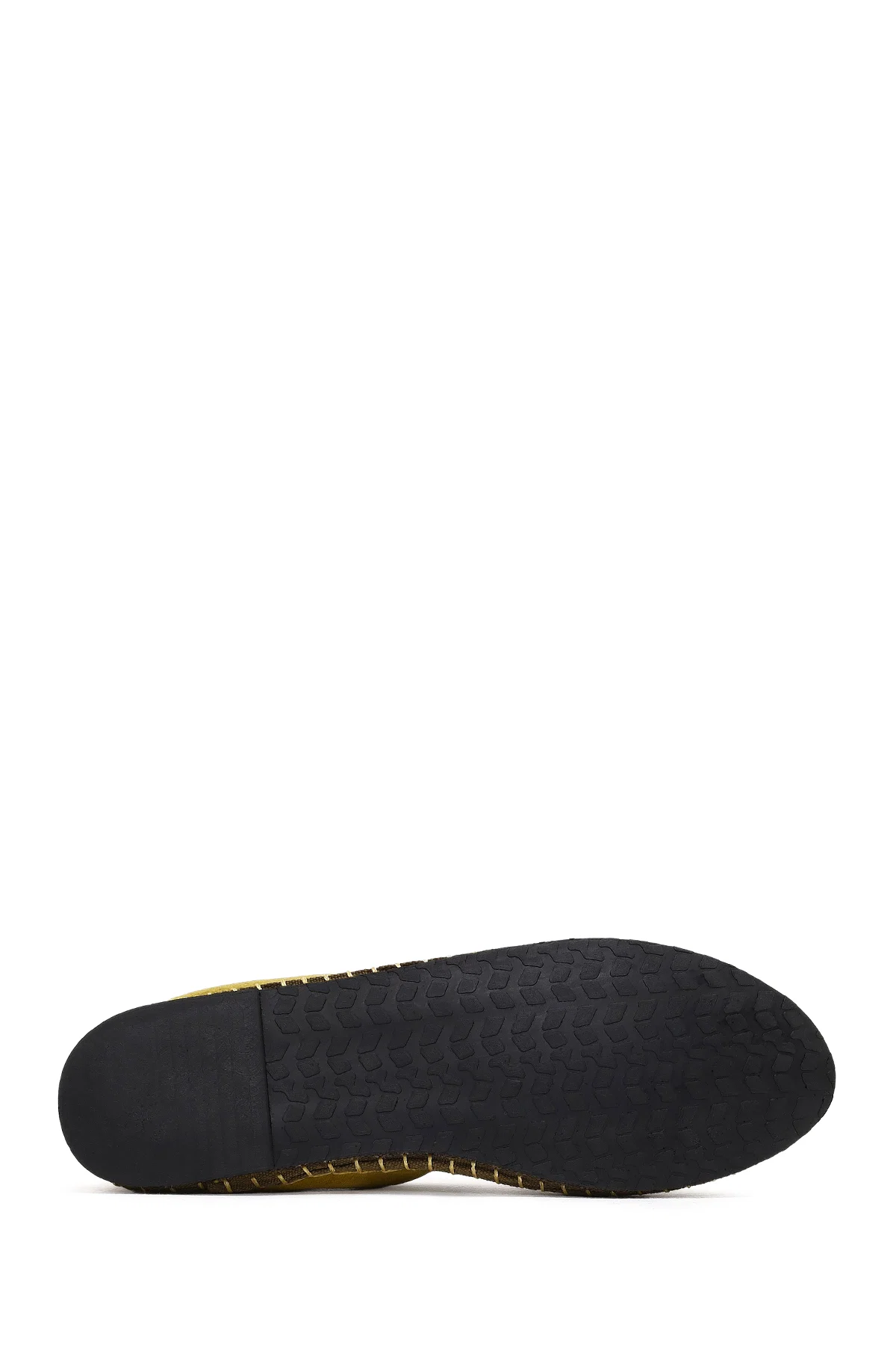Kadın Yeşil Kumaş Loafer - Image 4