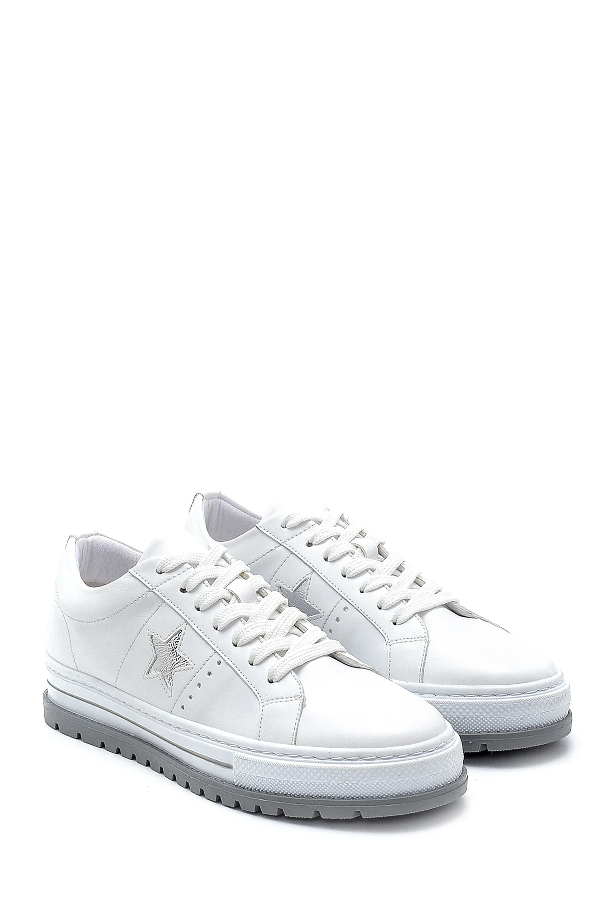 Kadın Yıldız Detaylı Sneaker - Image 3