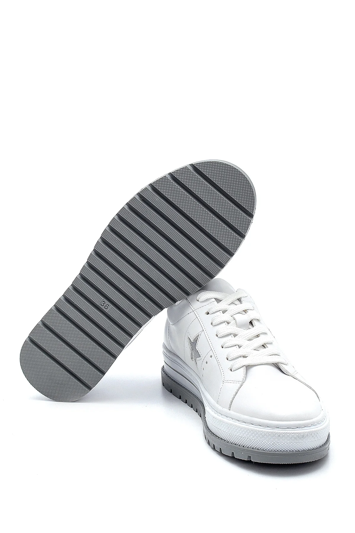 Kadın Yıldız Detaylı Sneaker - Image 4