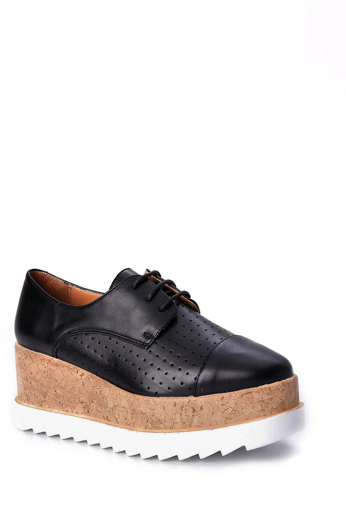 Kadın Yüksek Tabanlı Sneaker - Image 2