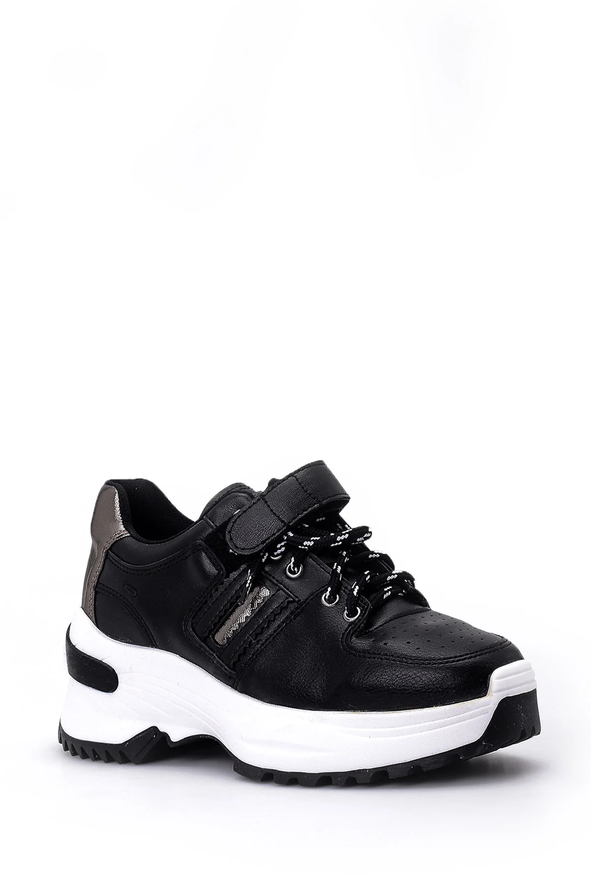 Kadın Yüksek Tabanlı Sneaker - Image 2