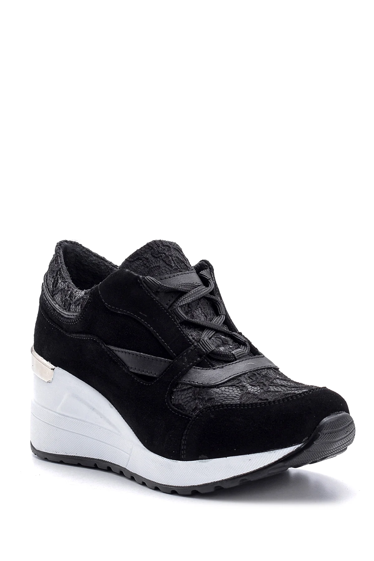 Kadın Yüksek Tabanlı Sneaker - Image 2