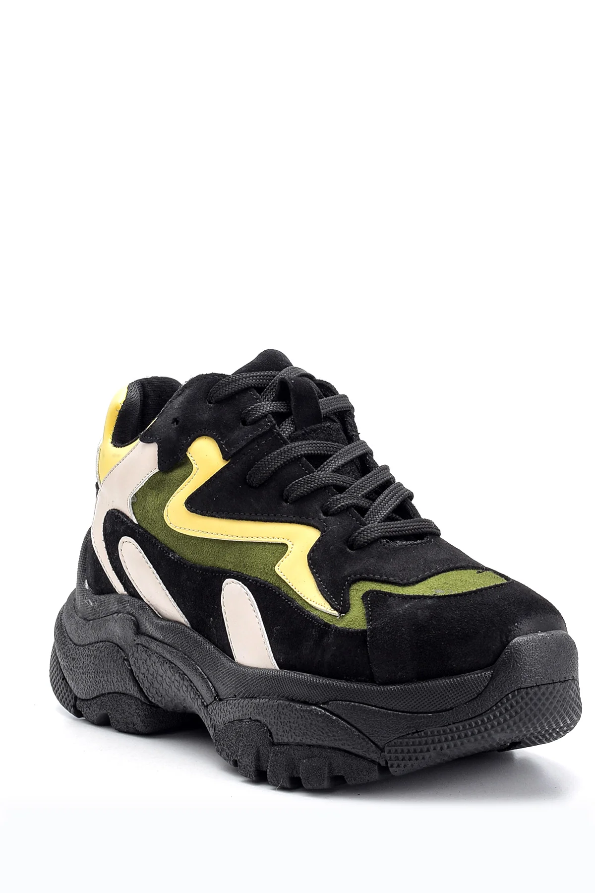 Kadın Yüksek Tabanlı Sneaker - Image 2