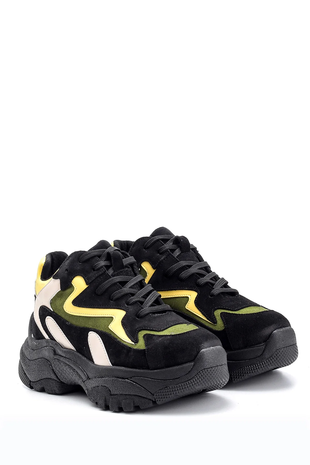 Kadın Yüksek Tabanlı Sneaker - Image 3