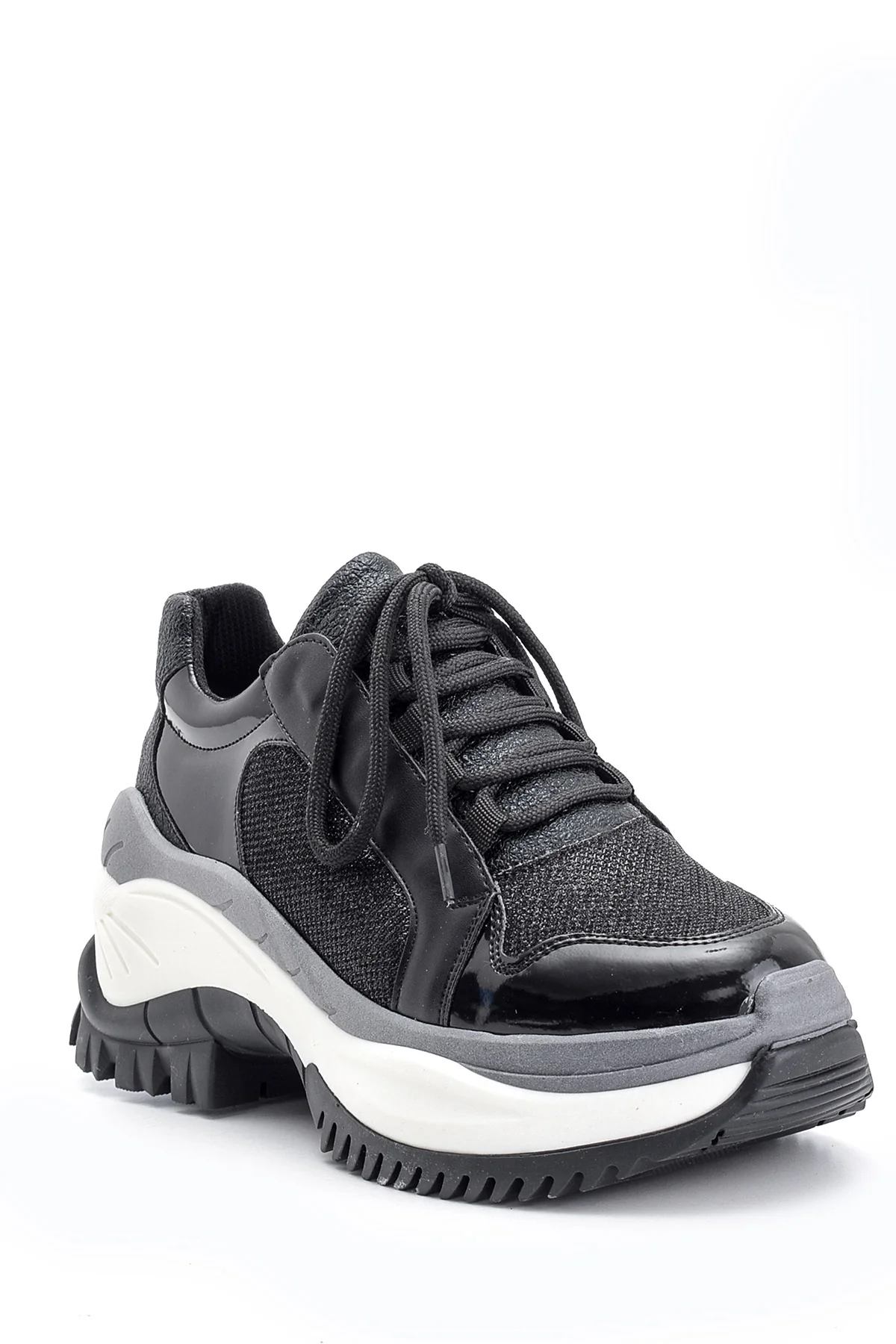 Kadın Yüksek Tabanlı Sneaker - Image 2