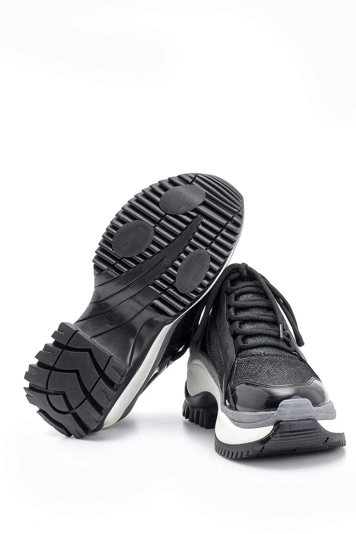 Kadın Yüksek Tabanlı Sneaker - Image 4