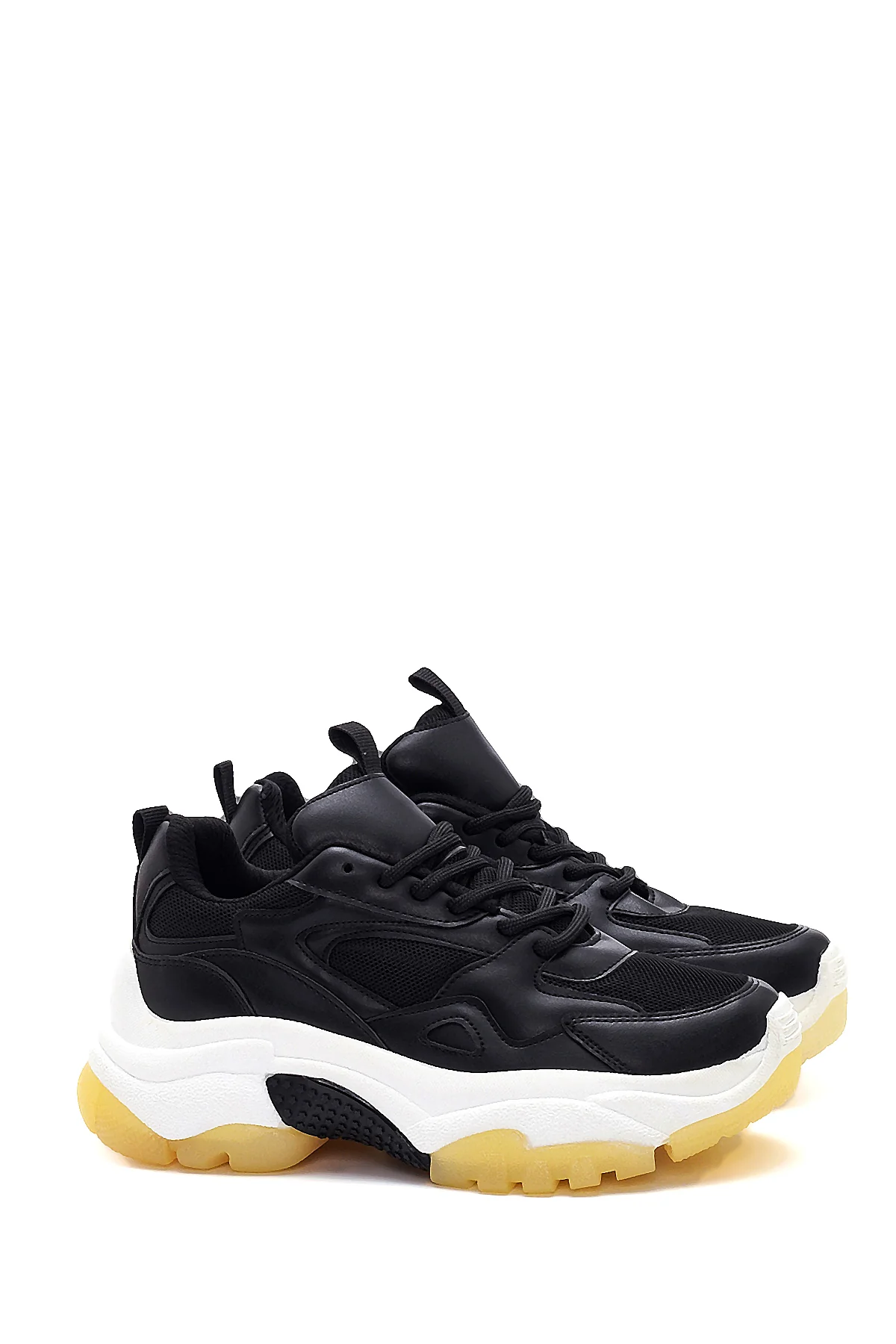 Kadın Yüksek Tabanlı Sneaker - Image 3