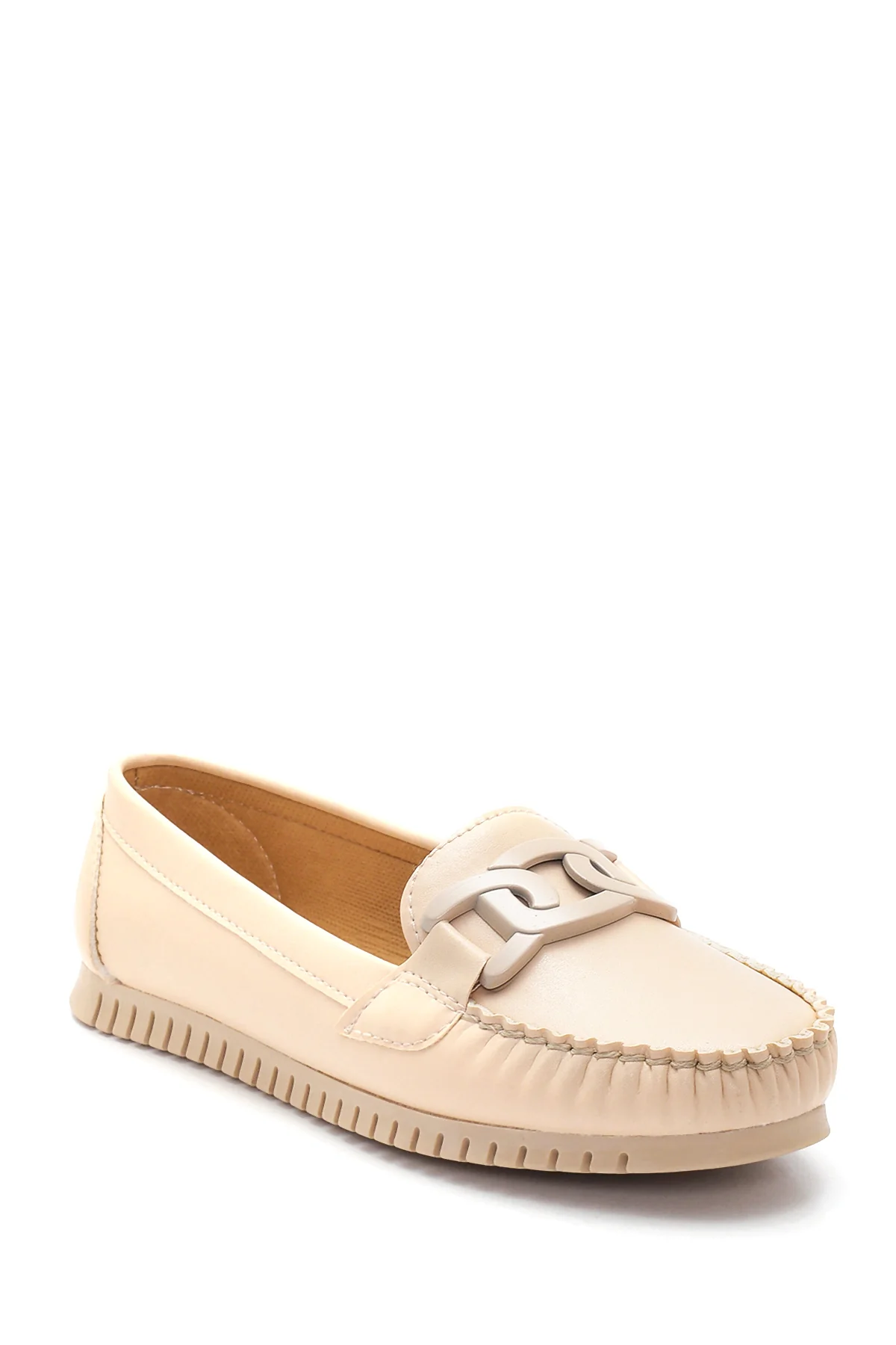 Kadın Zincirli Klasik Loafer - Image 3
