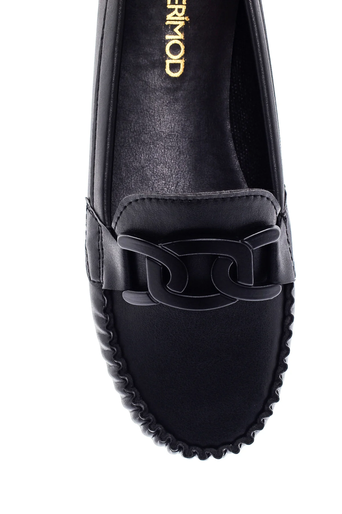 Kadın Zincirli Klasik Loafer - Image 6