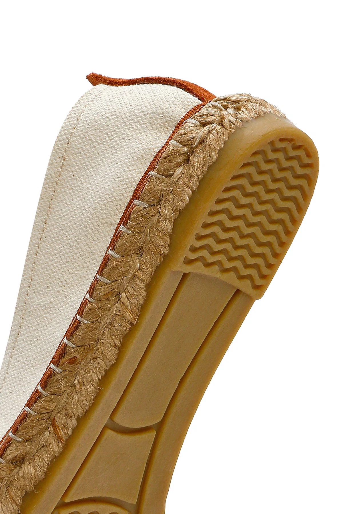 Kastamonu Taş Baskı Kadın Taba Desenli Espadril - Image 10